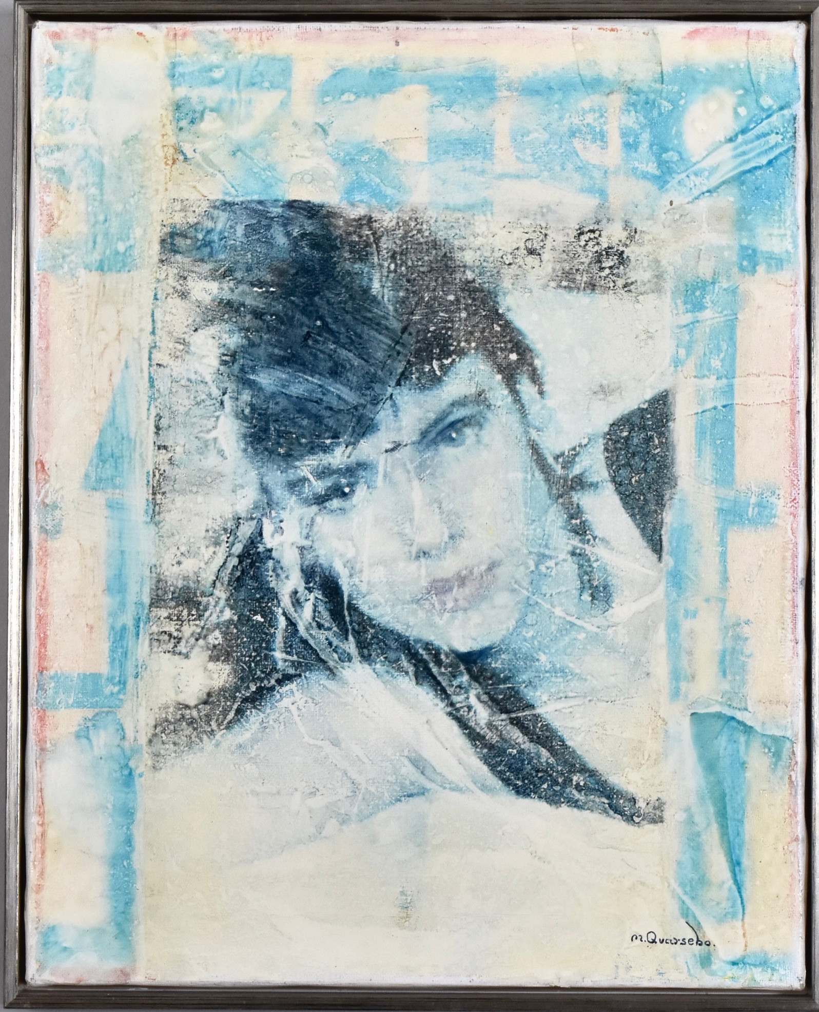 Images for 4713910. MICHAEL QVARSEBO. mixed techniques/frottage, women ...