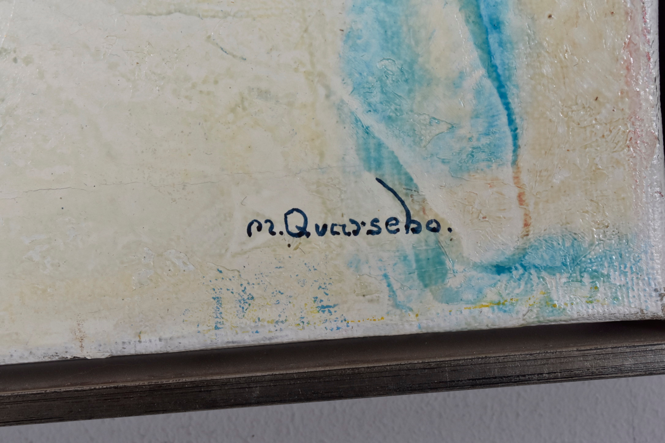 MICHAEL QVARSEBO. mixed techniques/frottage, women's portrait. Art ...