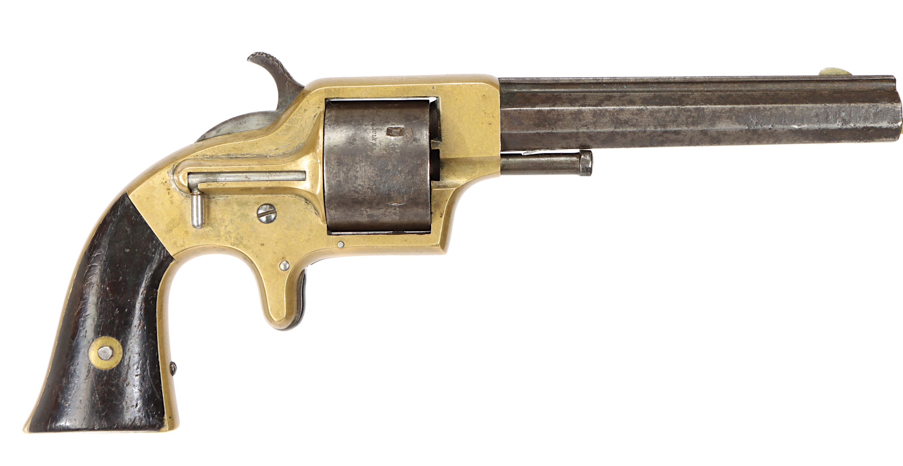 REVOLVER, fabrikat Plant´s Mfg Co, modell Frontloading 3rd model, kaliber .41RF, tillv.nr 5996, se-nr SE2284309.