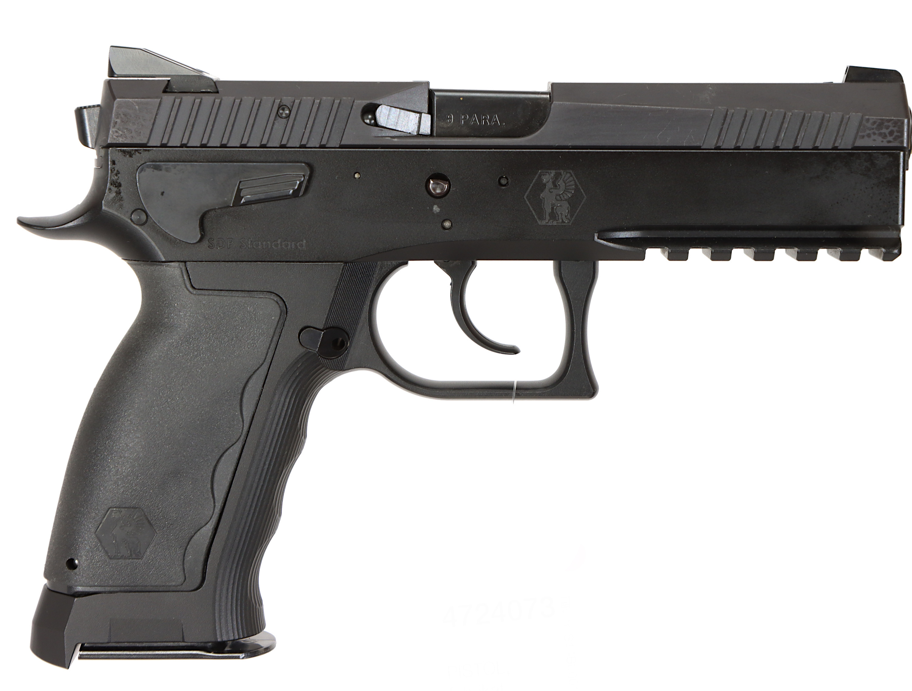 PISTOL, fabrikat Sphinx, modell SDP, kaliber 9mm (9x19), tillv.nr S14B000139, se-nr 3672903.