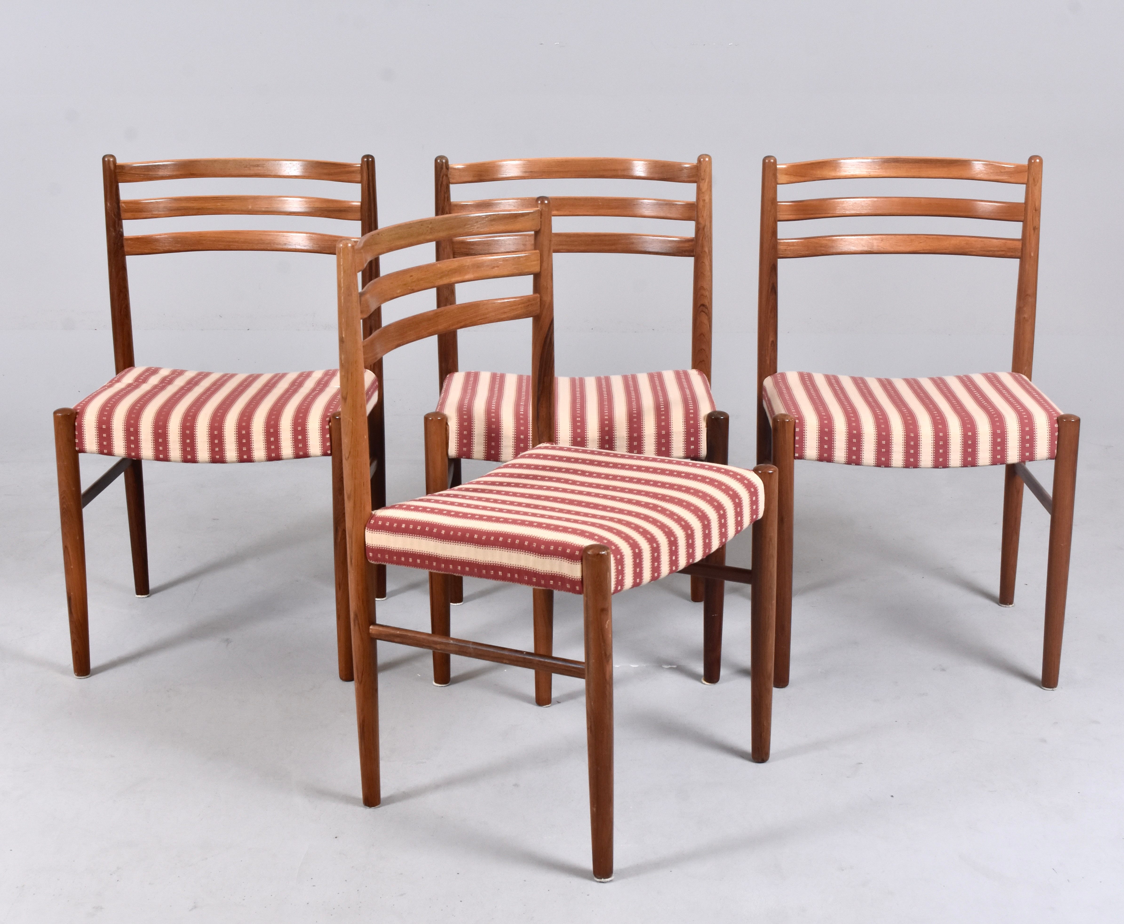 STOLAR, 4 st, "Mustang" jakaranda, Ikea 1960-tal.