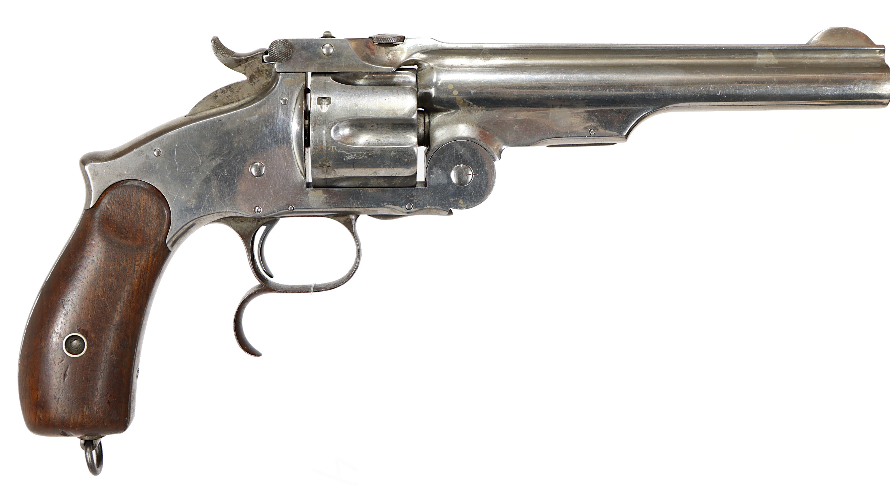 REVOLVER, fabrikat Smith & Wesson, modell 3 Russian 3rd model, kaliber .44 Russian, tillv.nr 46770, se-nr SE2246146.