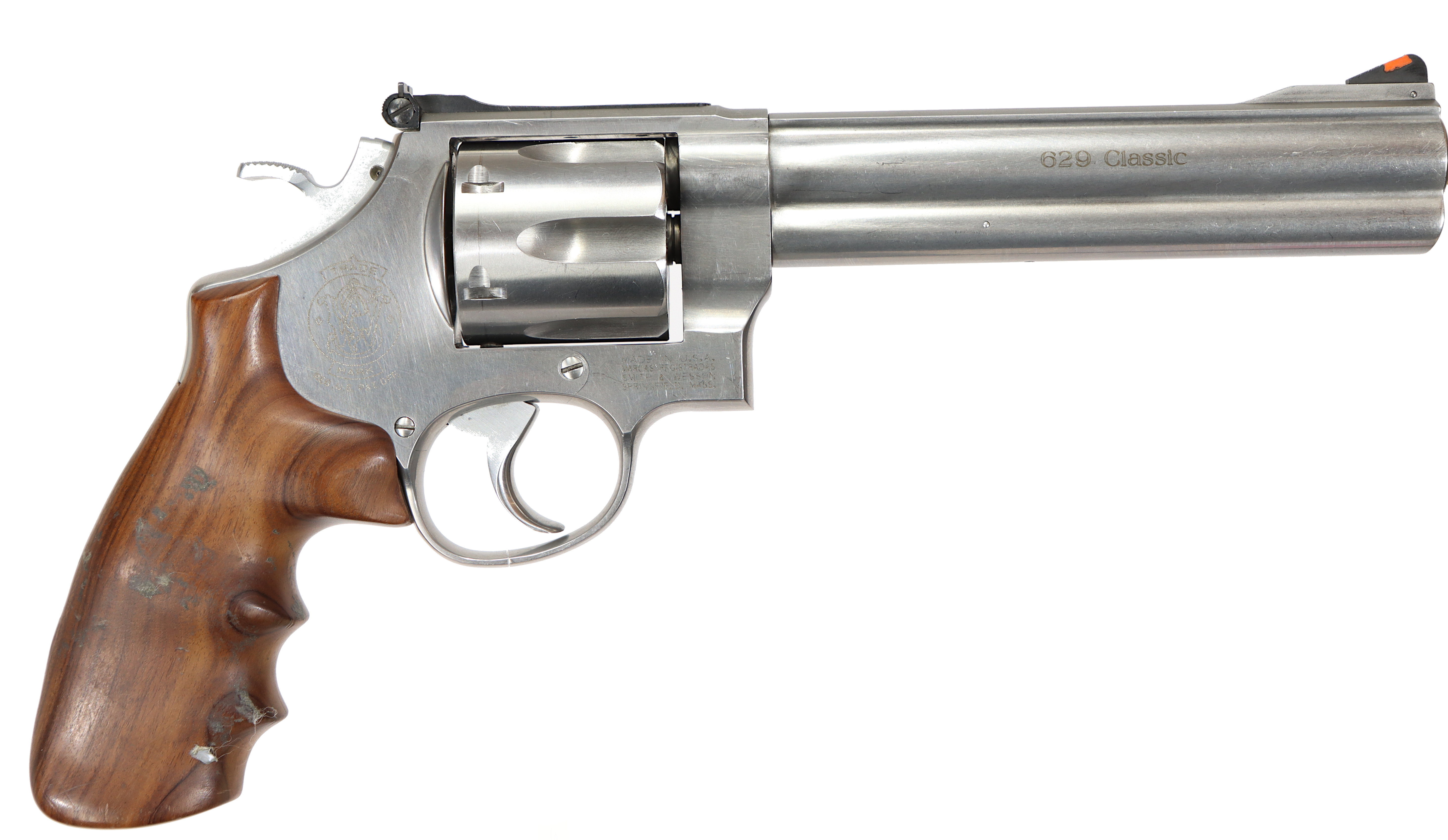 REVOLVER, fabrikat Smith & Wesson, modell 629-3 Classic, kaliber .44 Magnum, tillv.nr BPS7765, se-nr SE0271519.