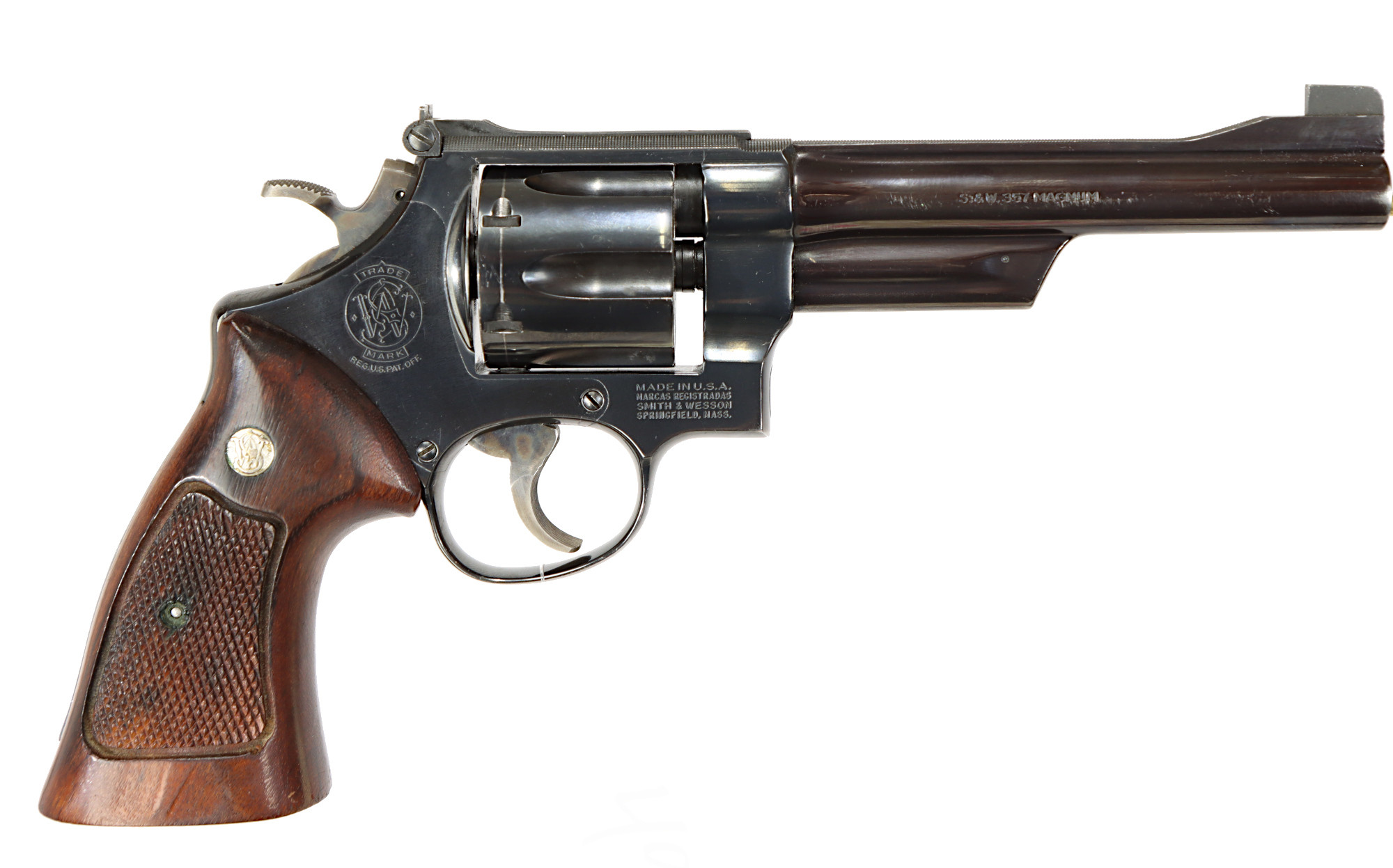 REVOLVER, fabrikat Smith & Wesson, modell 27-3, kaliber .357 Magnum, tillv.nr N928315, se-nr SE0181355.