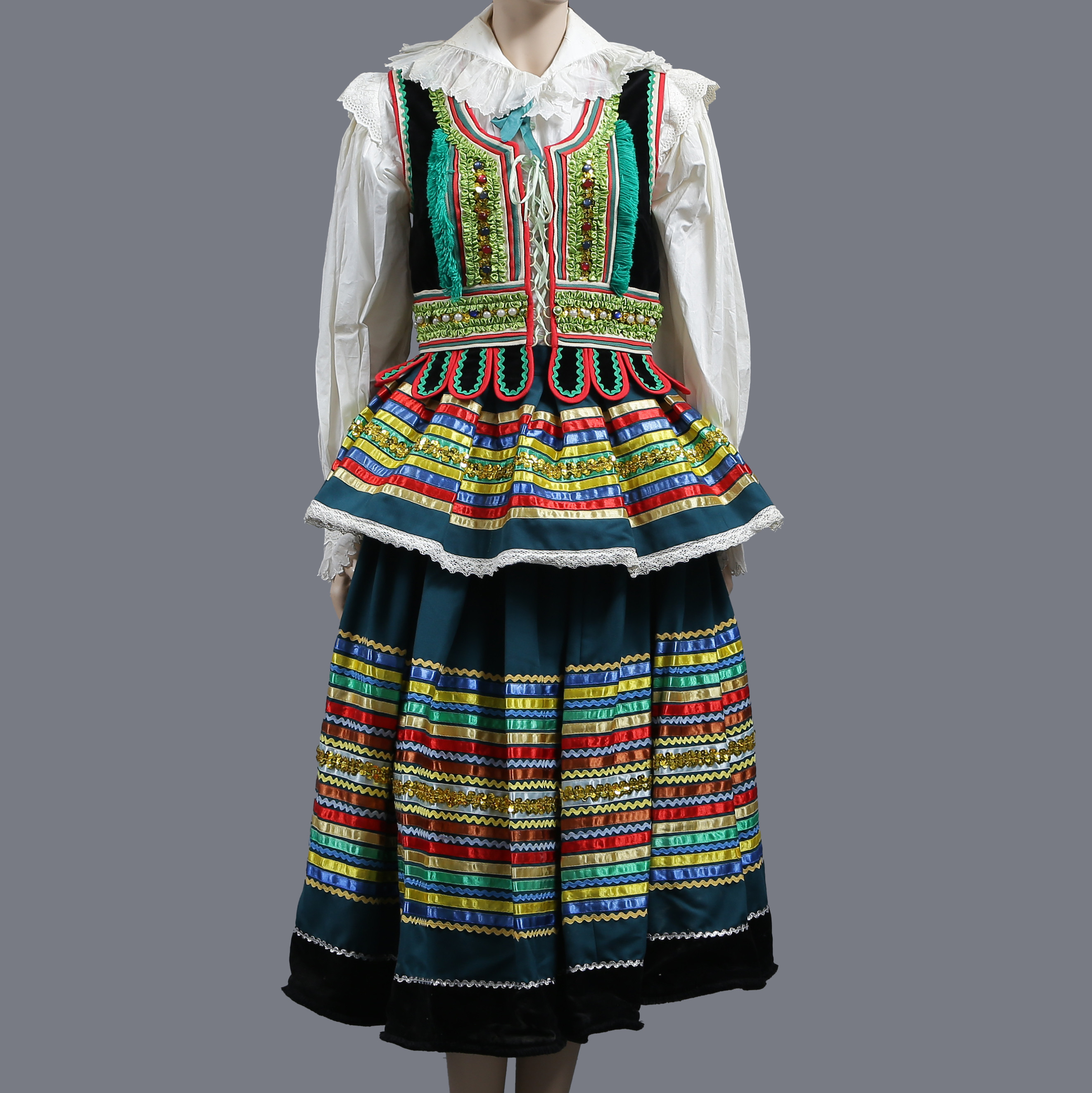 TRADITIONELL FOLKDRÄKT, LUBLIN POLEN, 1900-TAL.