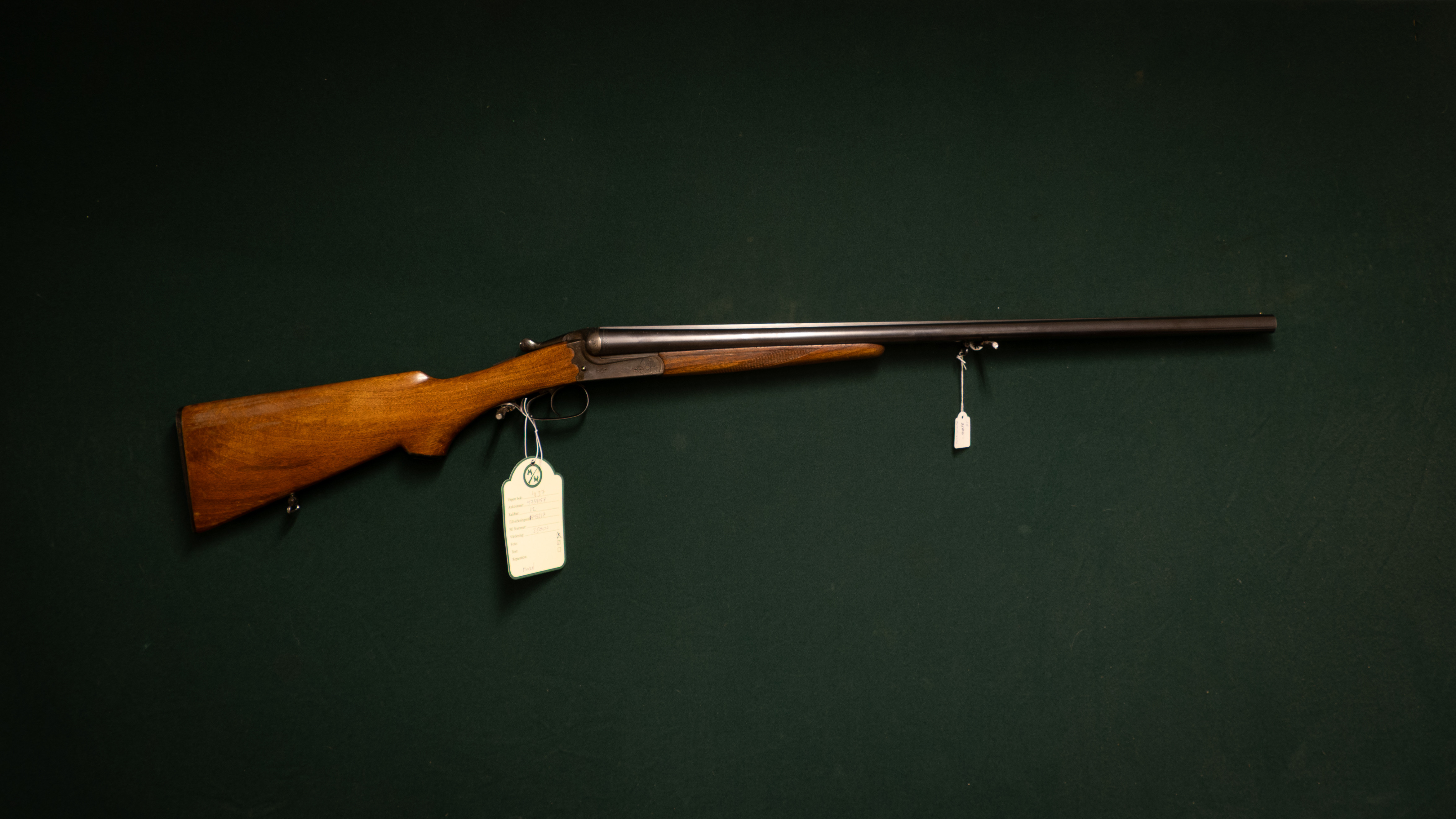 Merkel kal. 12 Model 8 Tillv.nr.543217.