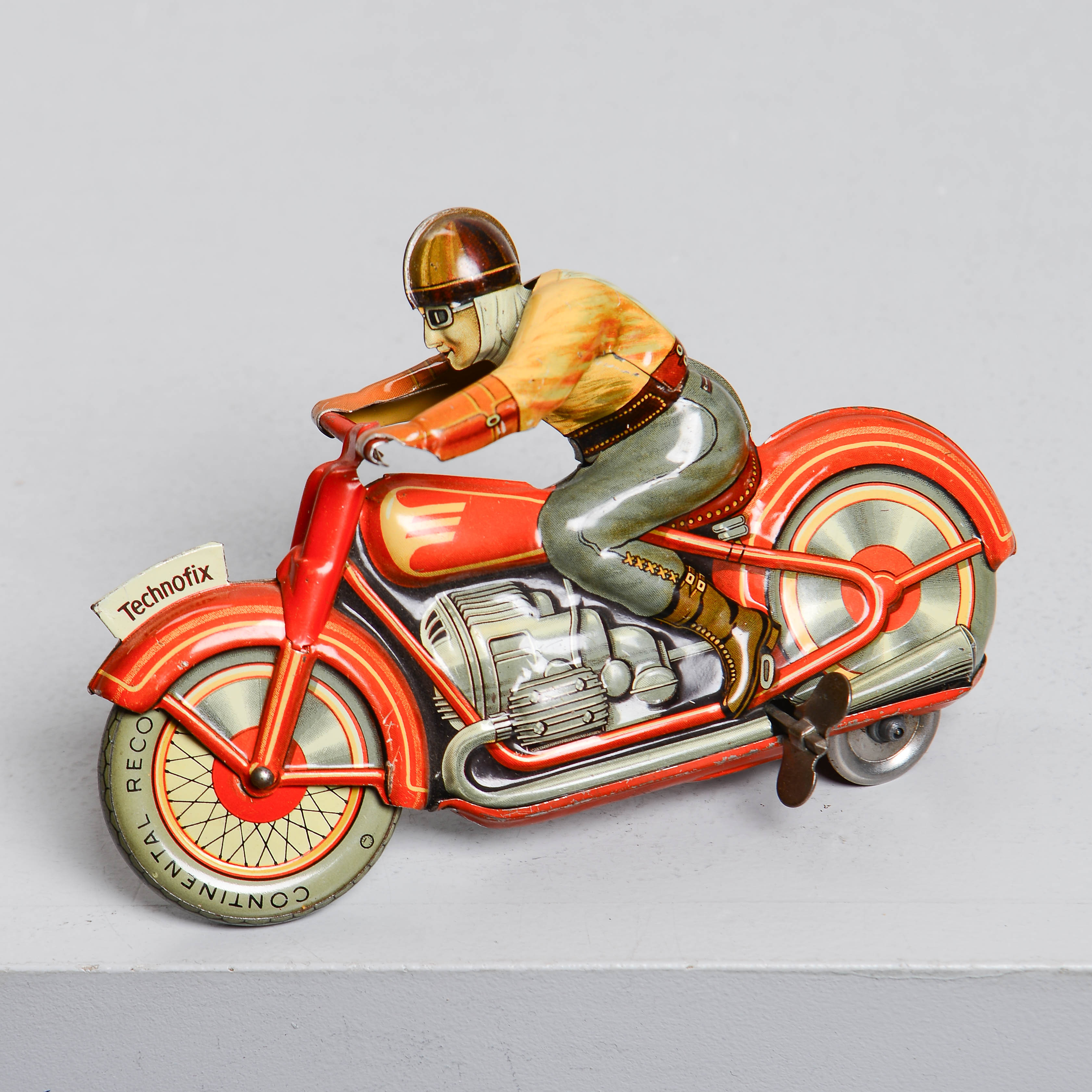 PLÅTMOTORCYKEL, Teknofix U.S-Zone Germany.