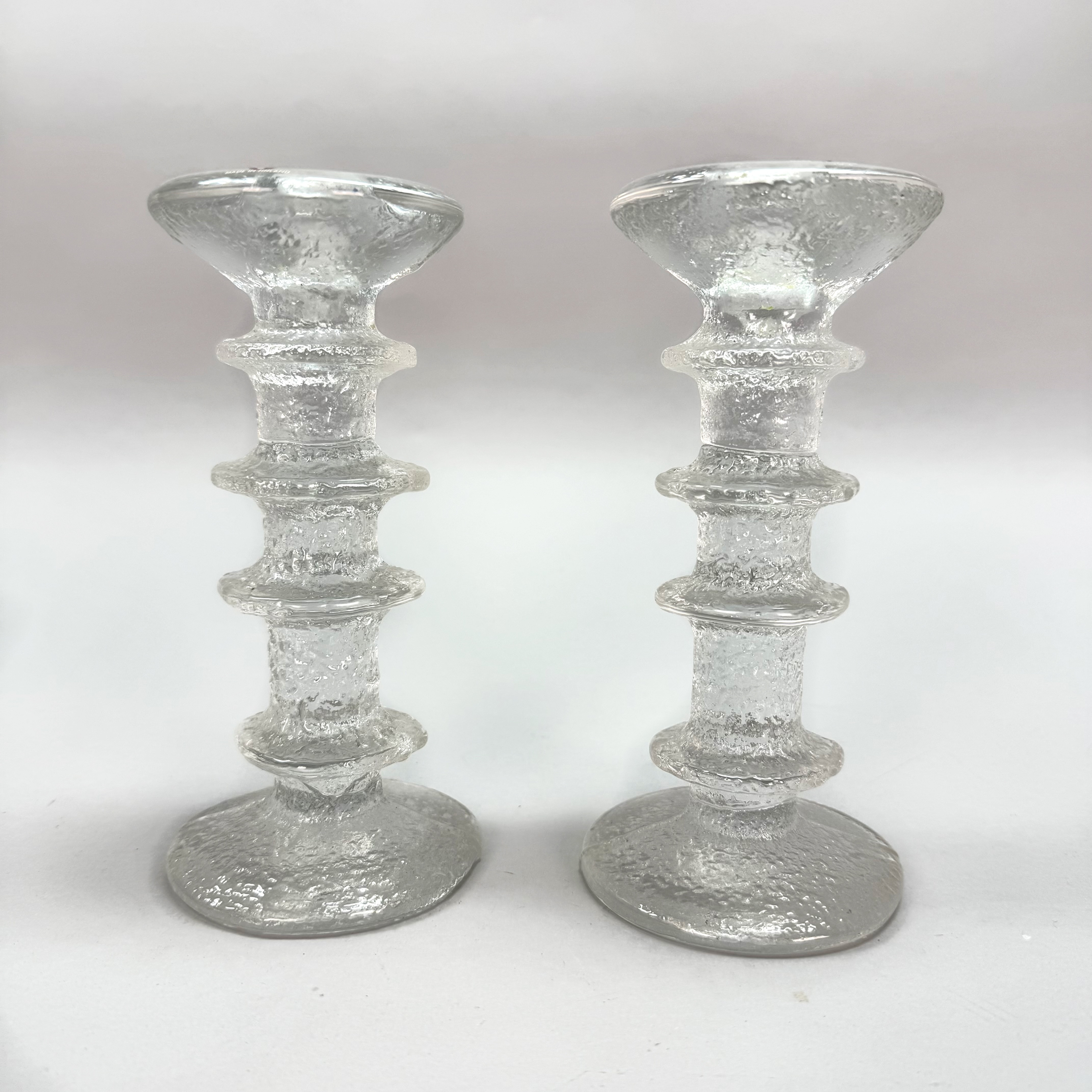 TIMO SARPANEVA. Iittala "Festivo" 2 st - 4 ringar.