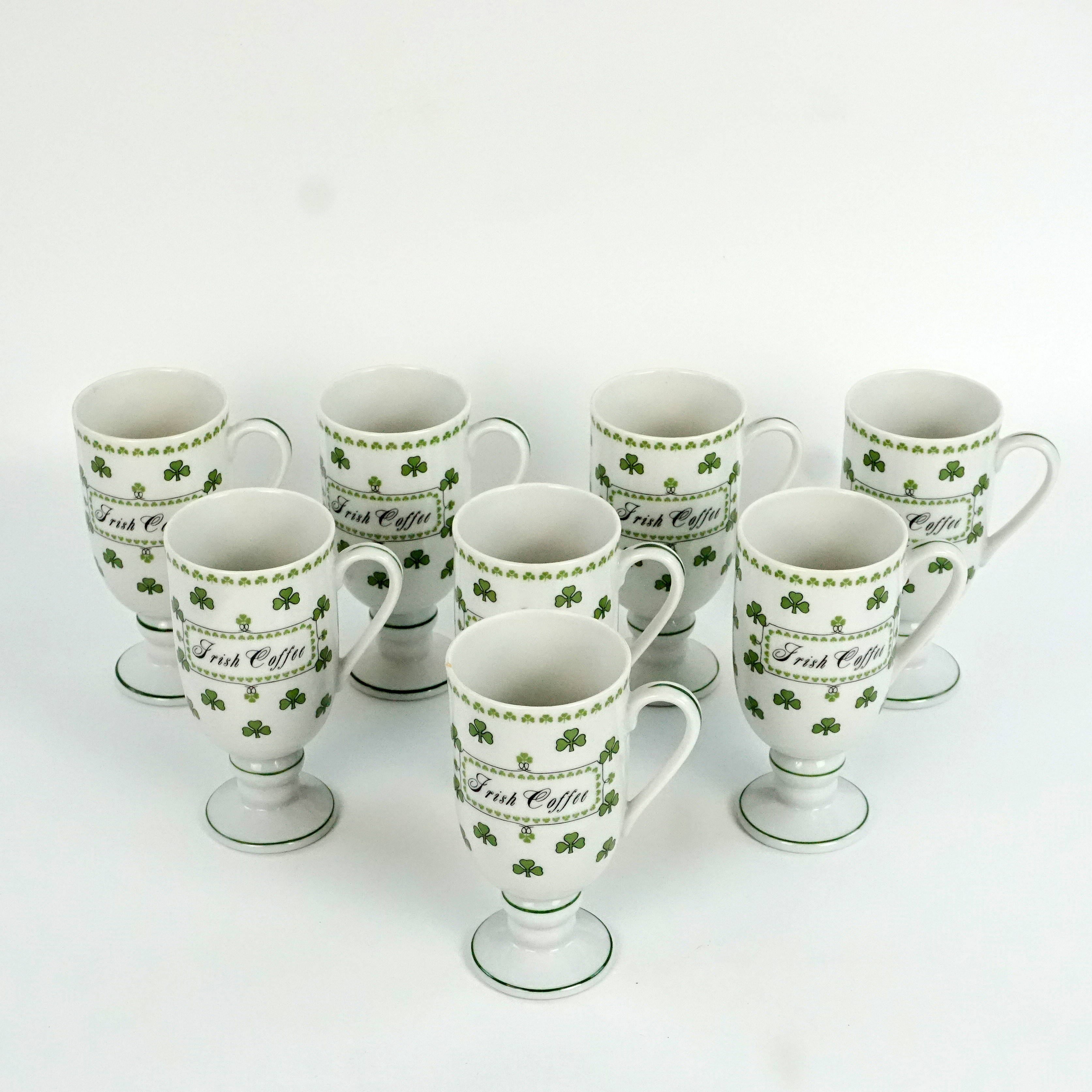 IRISH COFFEE MUGGAR, 8 st, porslin.