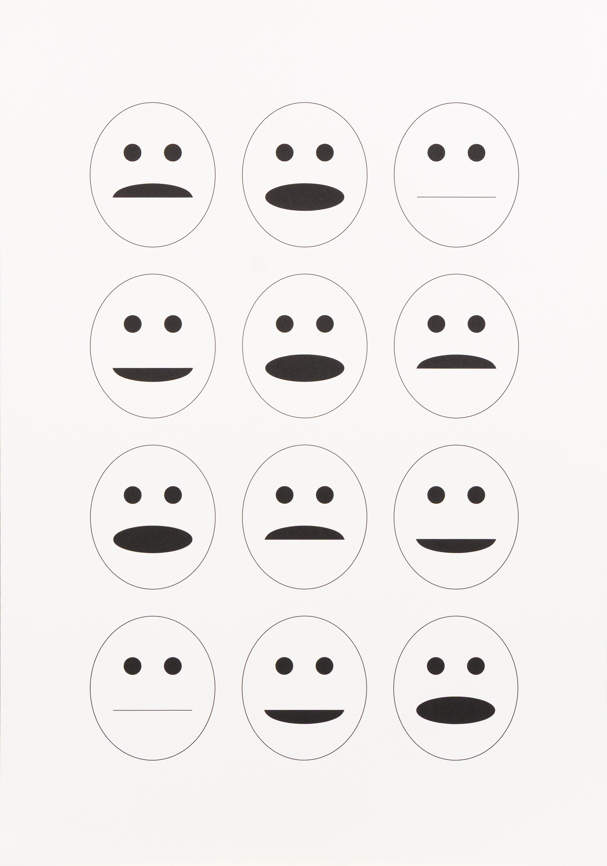 UTSTÄLLNINGSAFFISCH, Screentryck, "Masker", Galleri Glimminge.