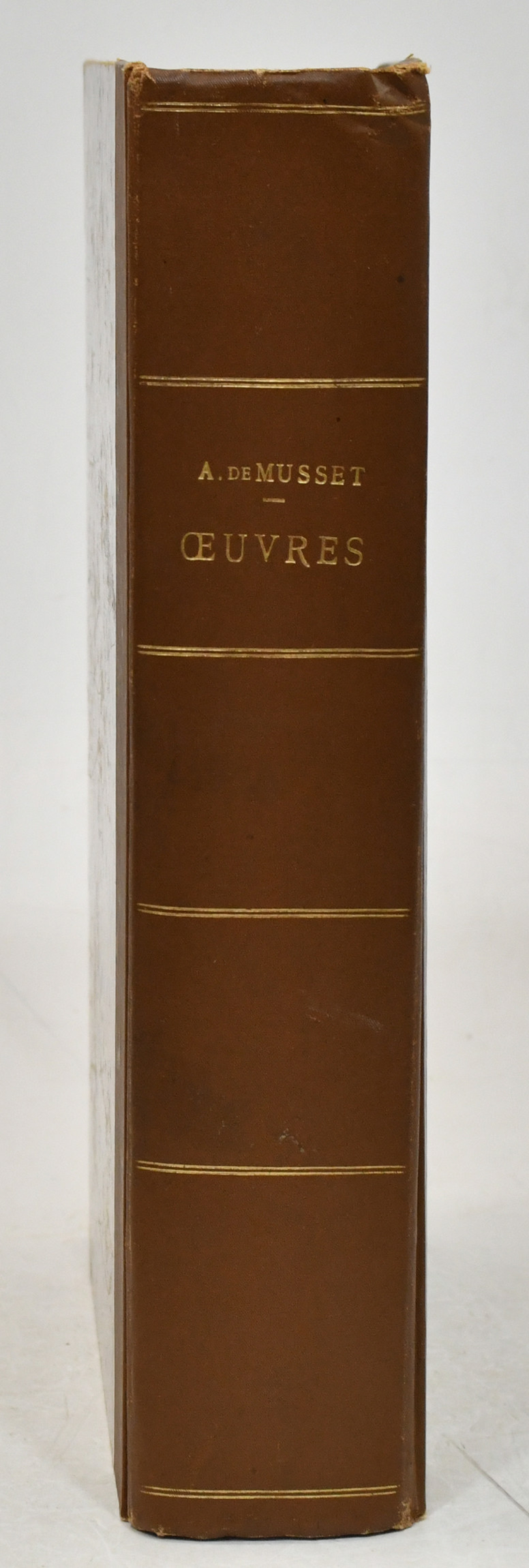 MUSSET, ALFRED DE. Oeuvres complètes de Alfred de Musset. Ornées de dessins de M. Bida. Gravé en taille-douce par les premiers artistes.