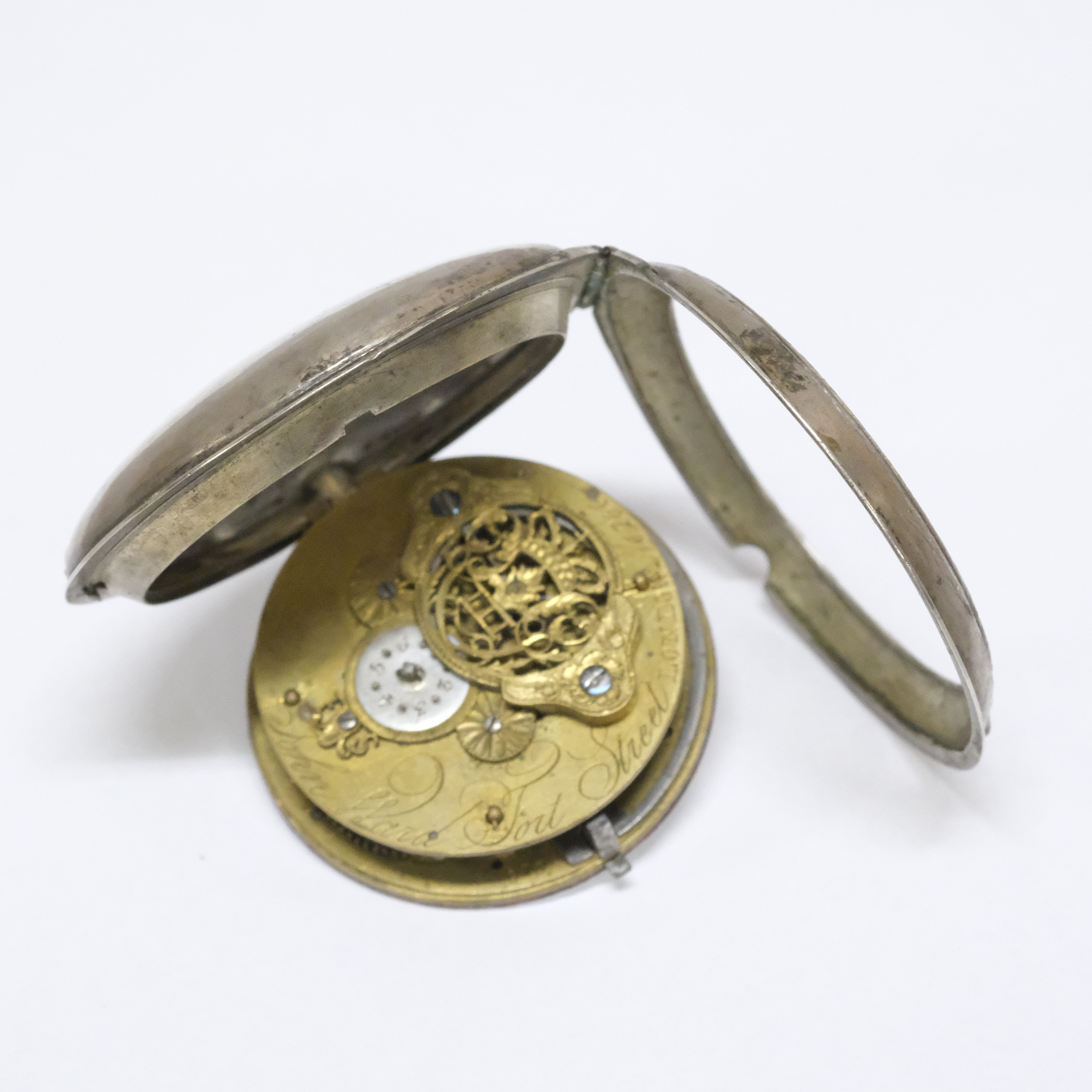 Images for 4760724. POCKET WATCH SO CALLED SPIDER WATCH. CLOCKWORK JOHN ...