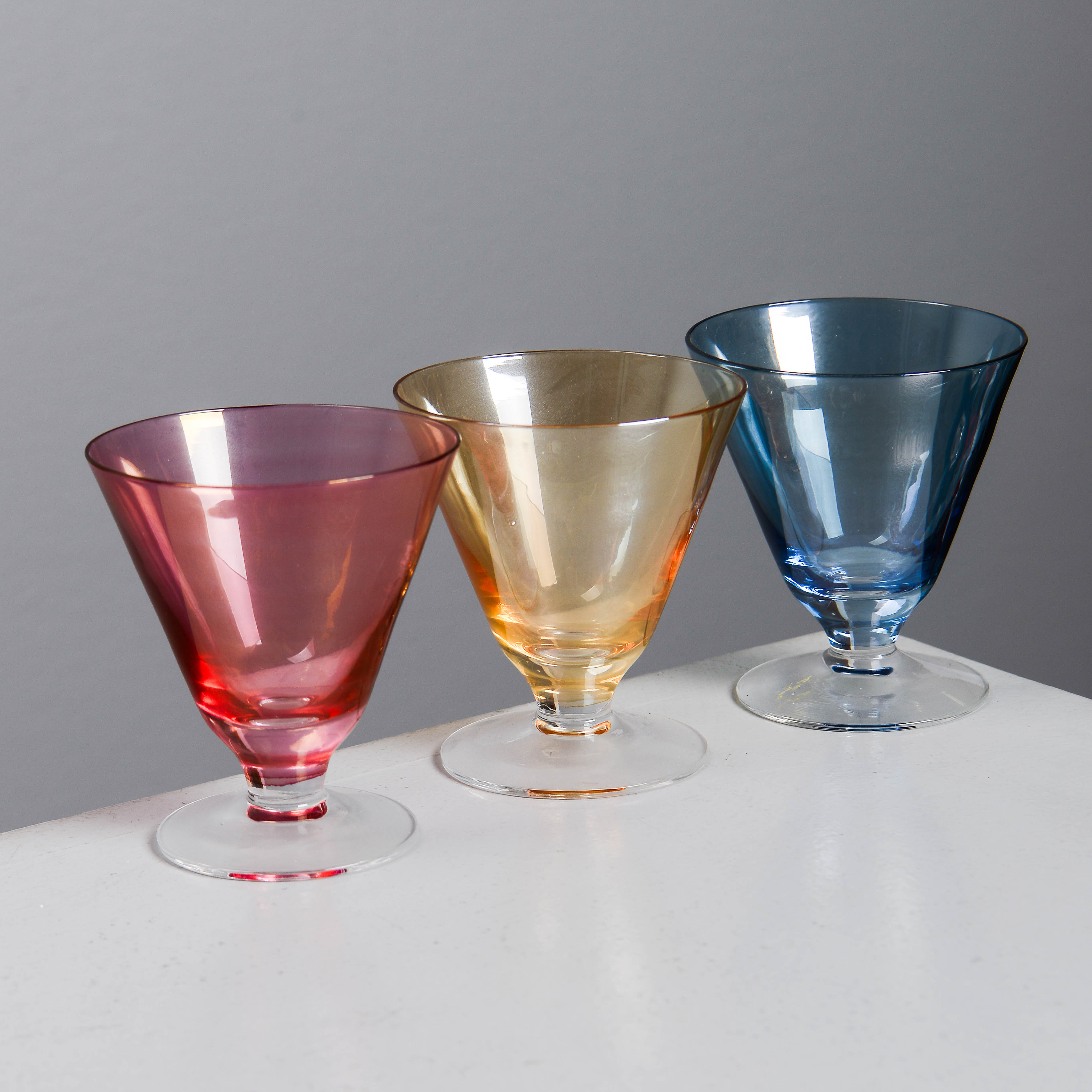 COCKTAILGLAS, 18 st, Johansfors, 1900-talets andra del.