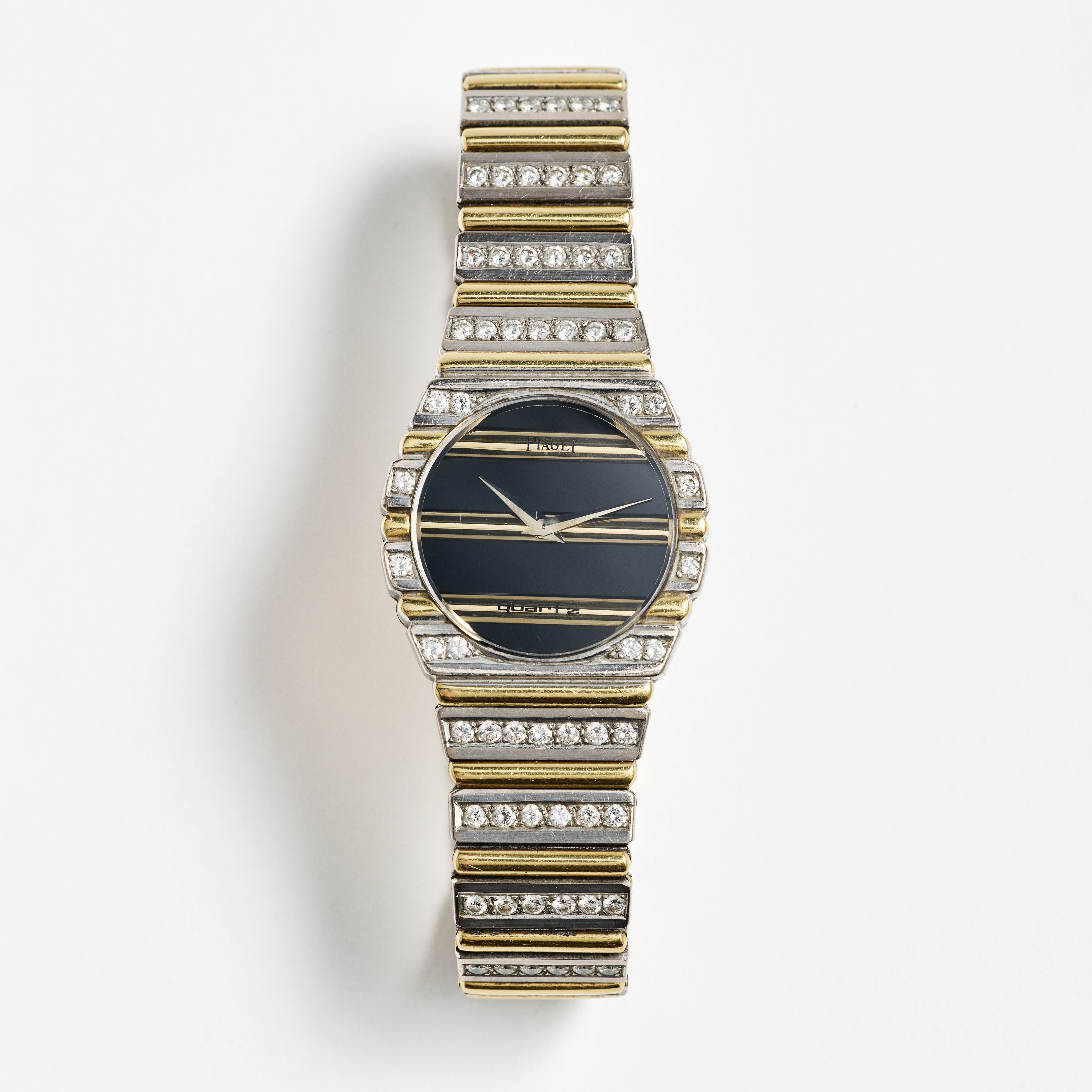PIAGET, Polo, armbandsur, 27 mm, 18K flerfärgat guld, ca 1985.