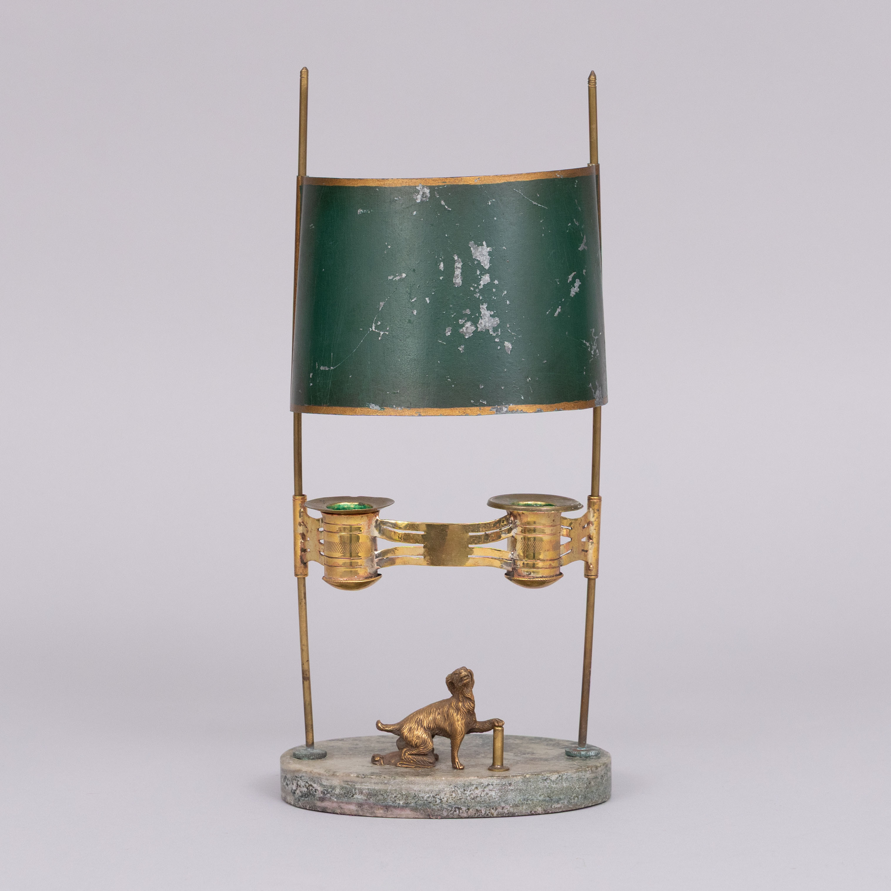 LÄSLJUSSTAKE "BOUILLOTTE", Sengustaviansk, 1800-tal.