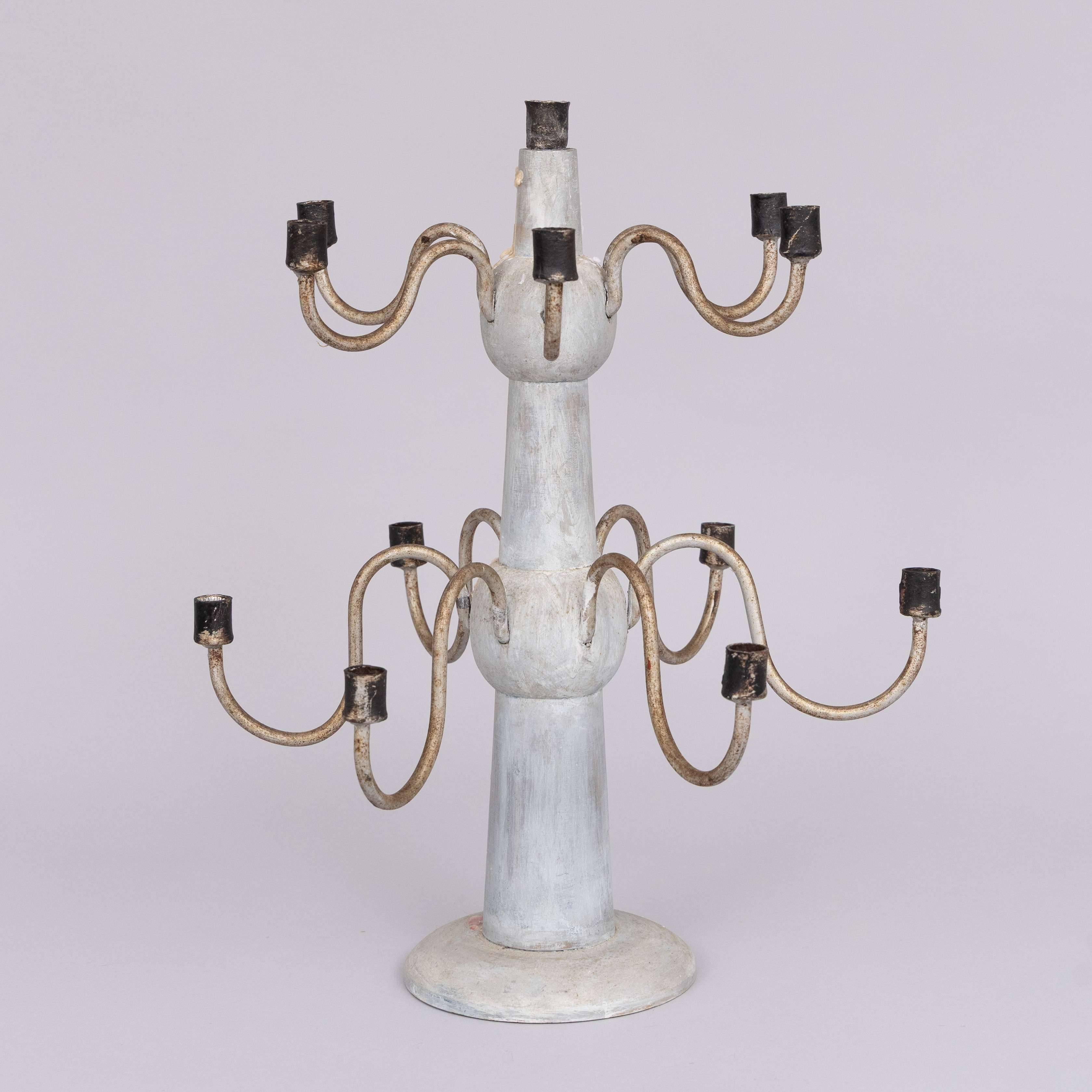 LJUSSTAKE, trä och metall, 1900-tal.