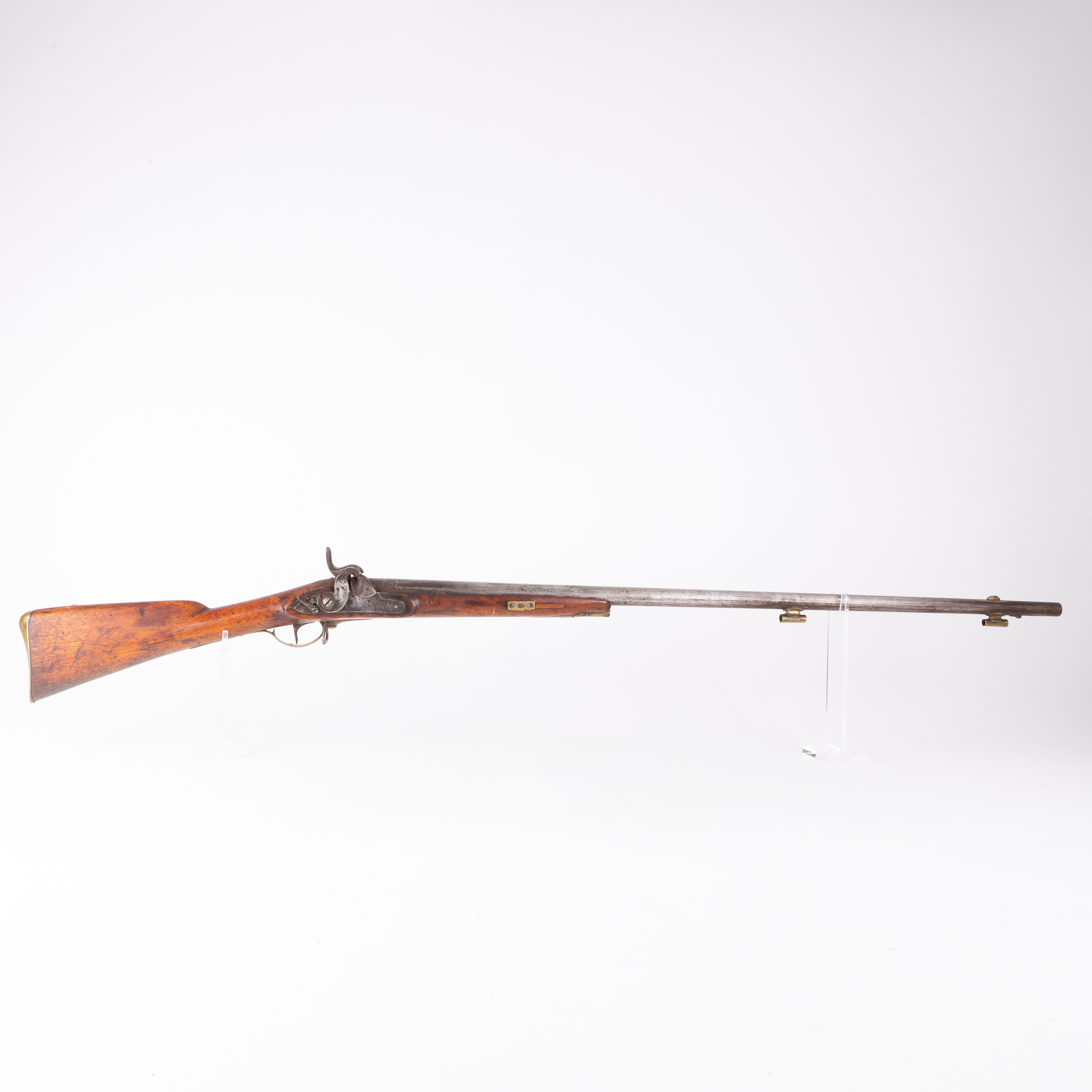 SLAGLÅSBÖSSA, m/1815-45 omgjord för jakt, Norrtälje, 1800-tal.