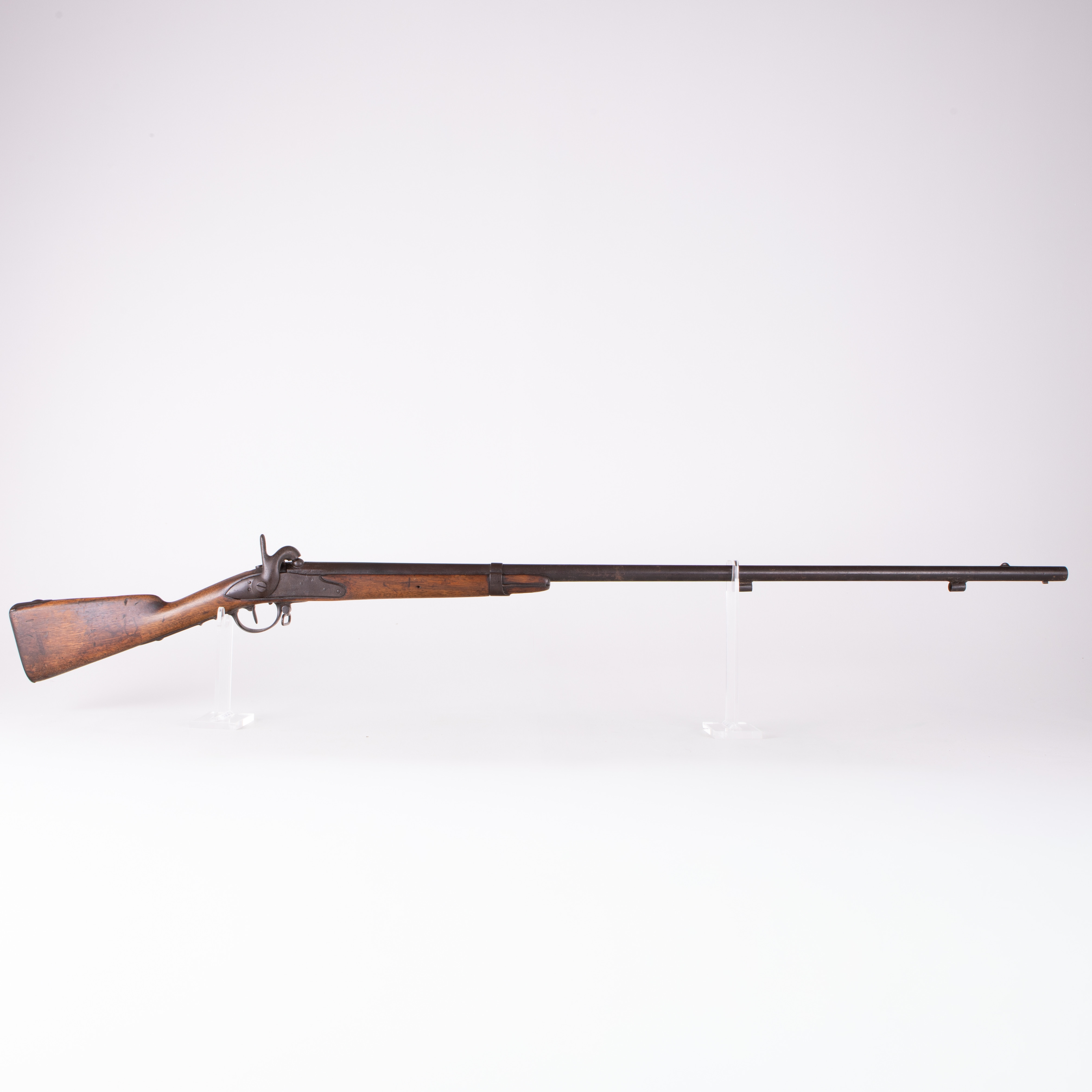 SLAGLÅSMUSKÖT, Mle 1822 omgjord för jakt, Frankrike, 1800-tal.