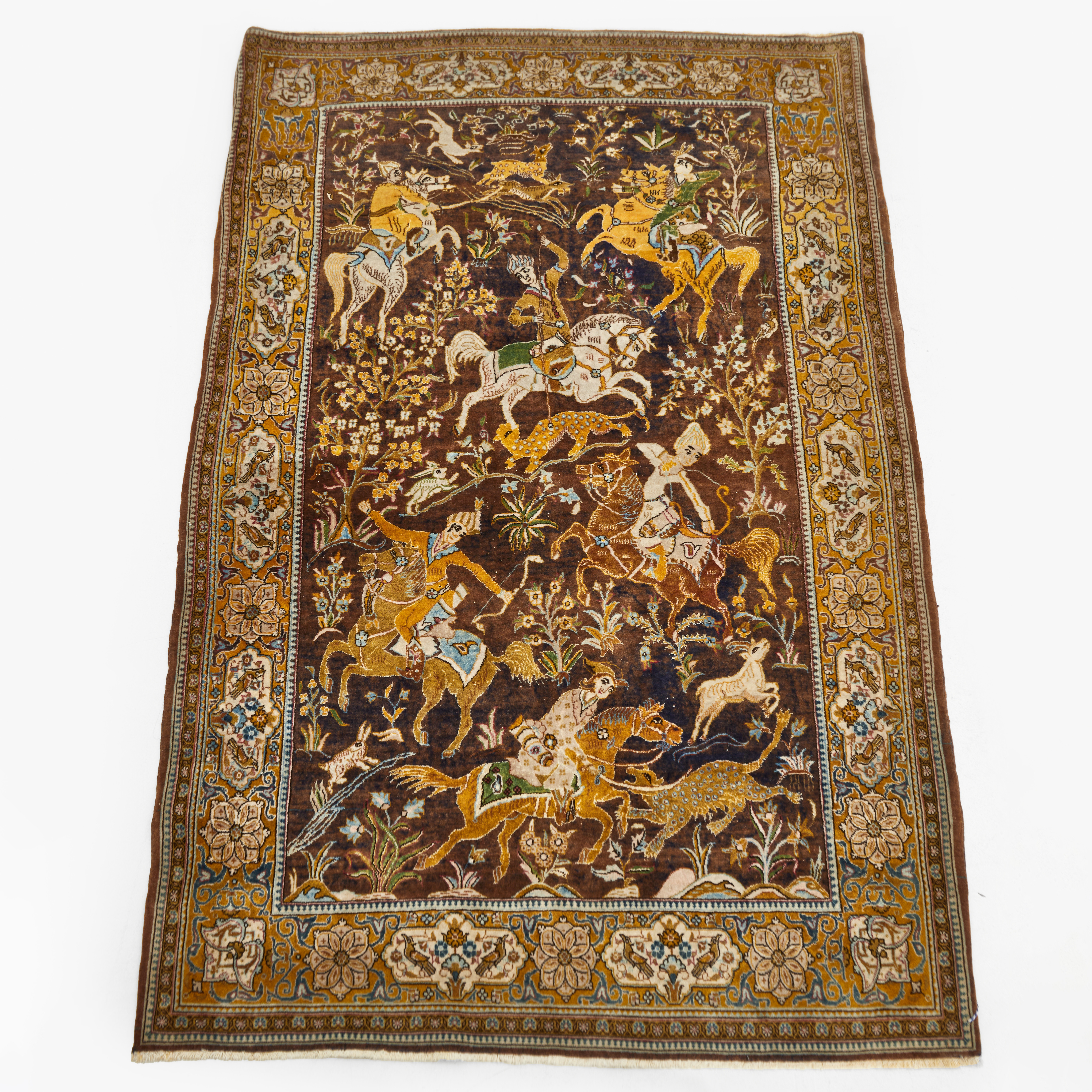 ORIENTMATTA, old/semiantik figura ca 214x136cm.