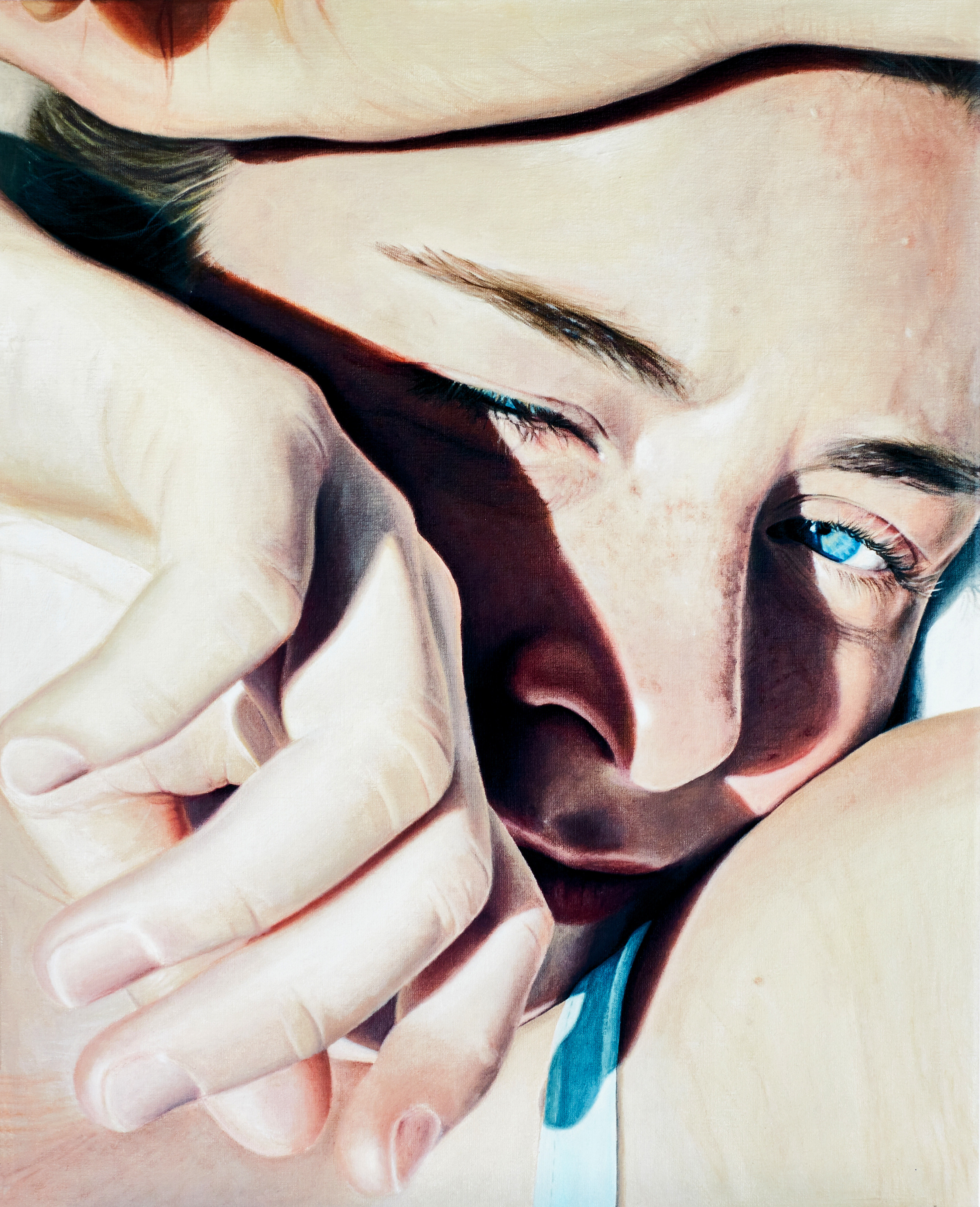 SIRJE PAPP (SVERIGE, FÖDD 1962). "The Gaze", signerad Sirje Papp, fine art print.