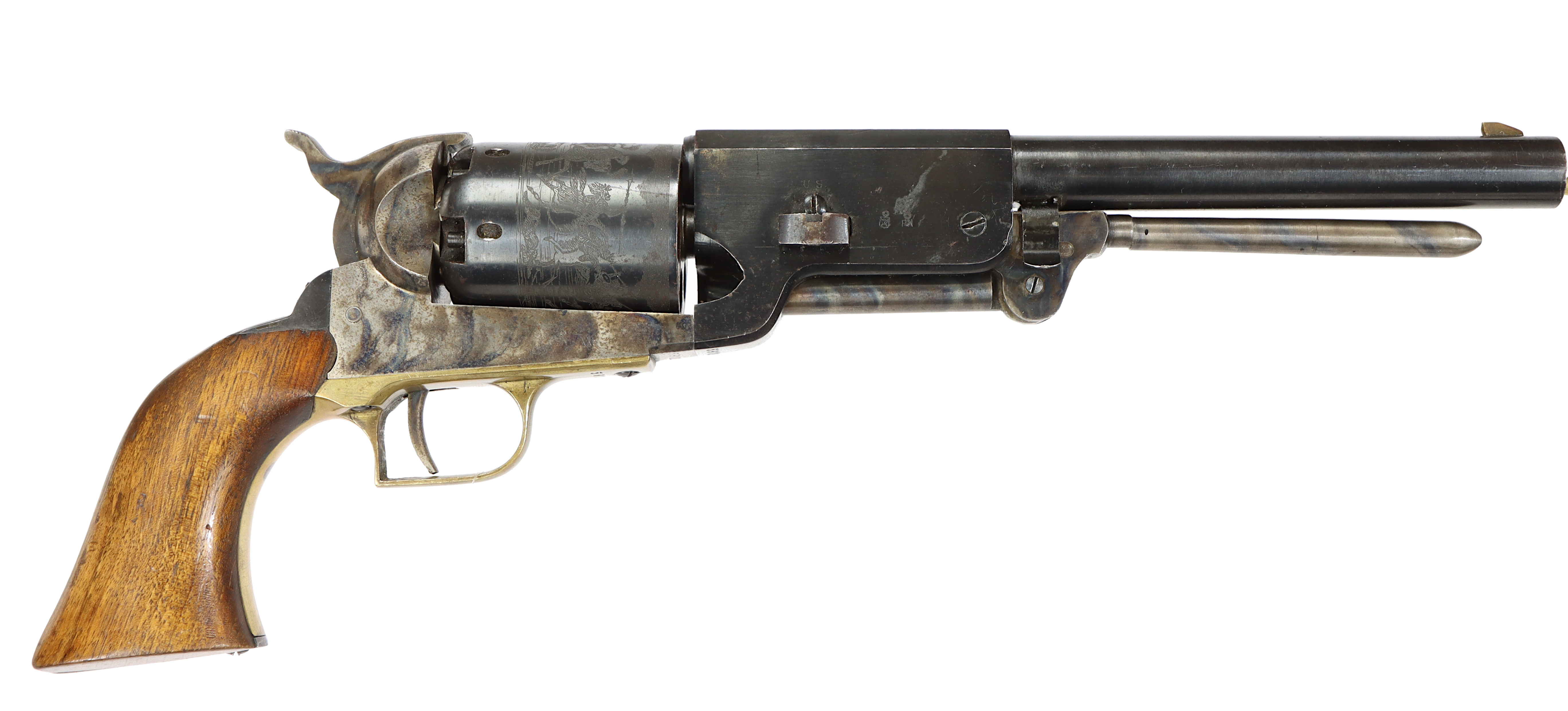 REVOLVER, fabrikat Italiensk, modell Colt Walker, kaliber .44, tillv.nr 5912.