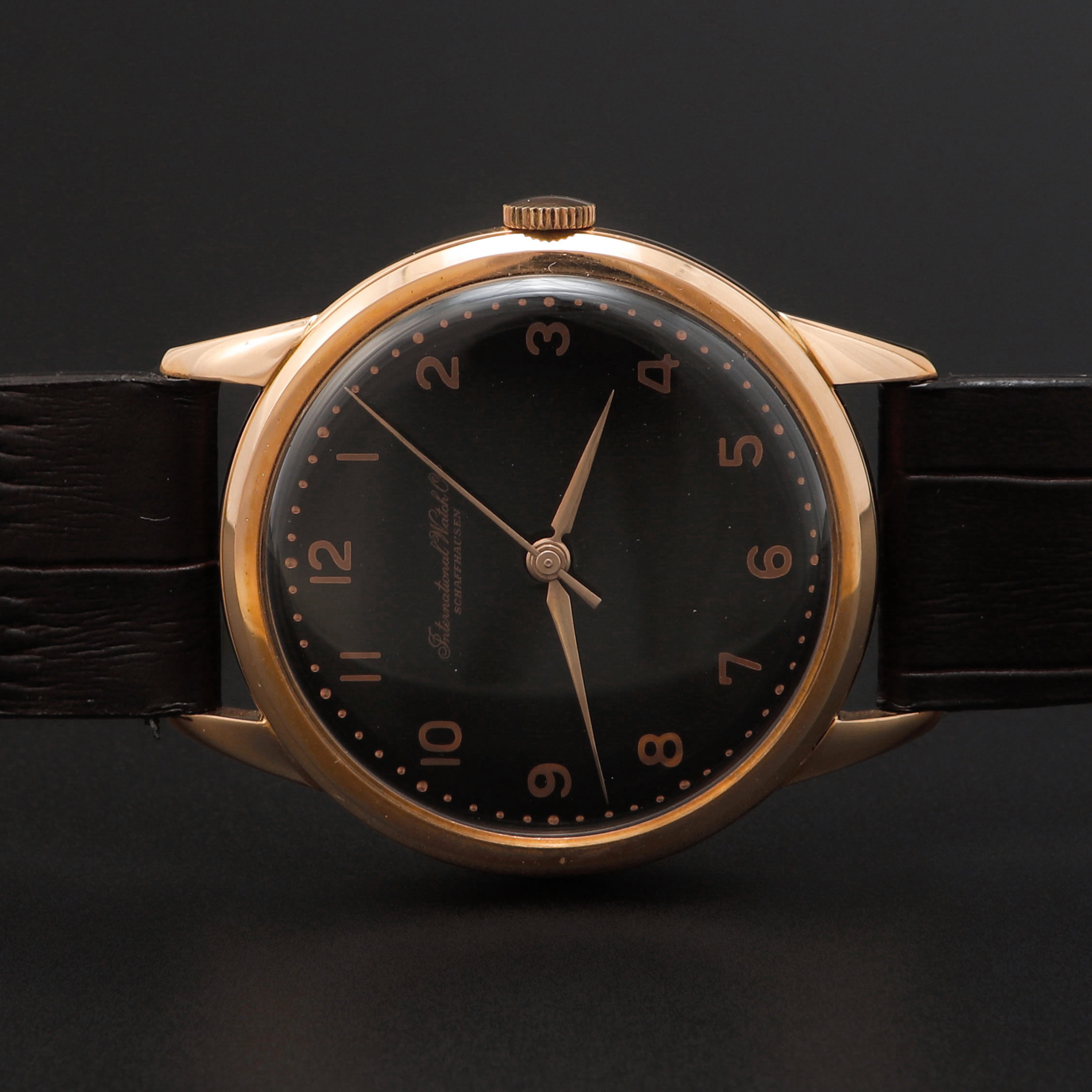 ARMBANDSUR, IWC, 18k roséguld, manuell, 1960-tal.