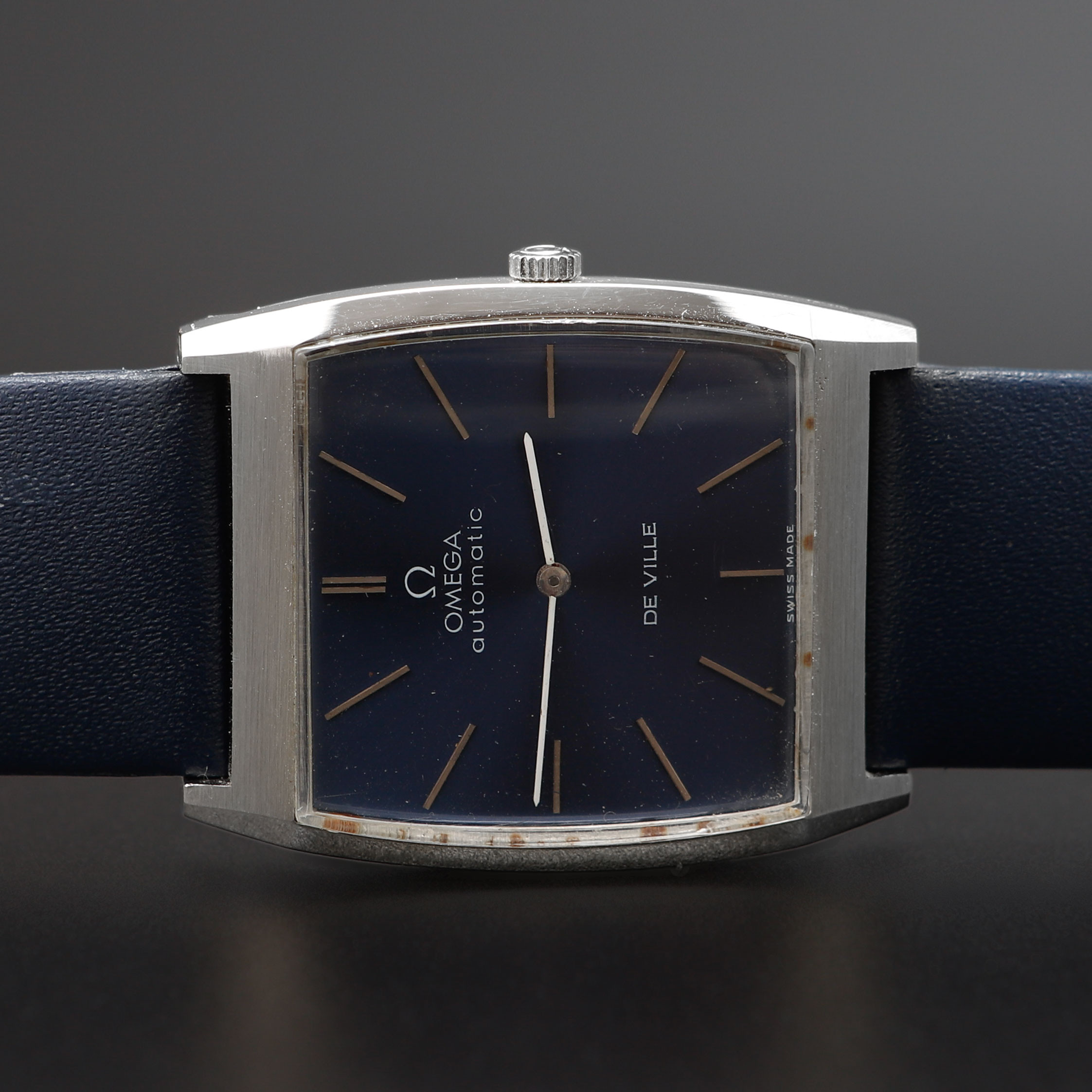 ARMBANDSUR, Omega, De Ville, automatisk, stål, ca 1968.