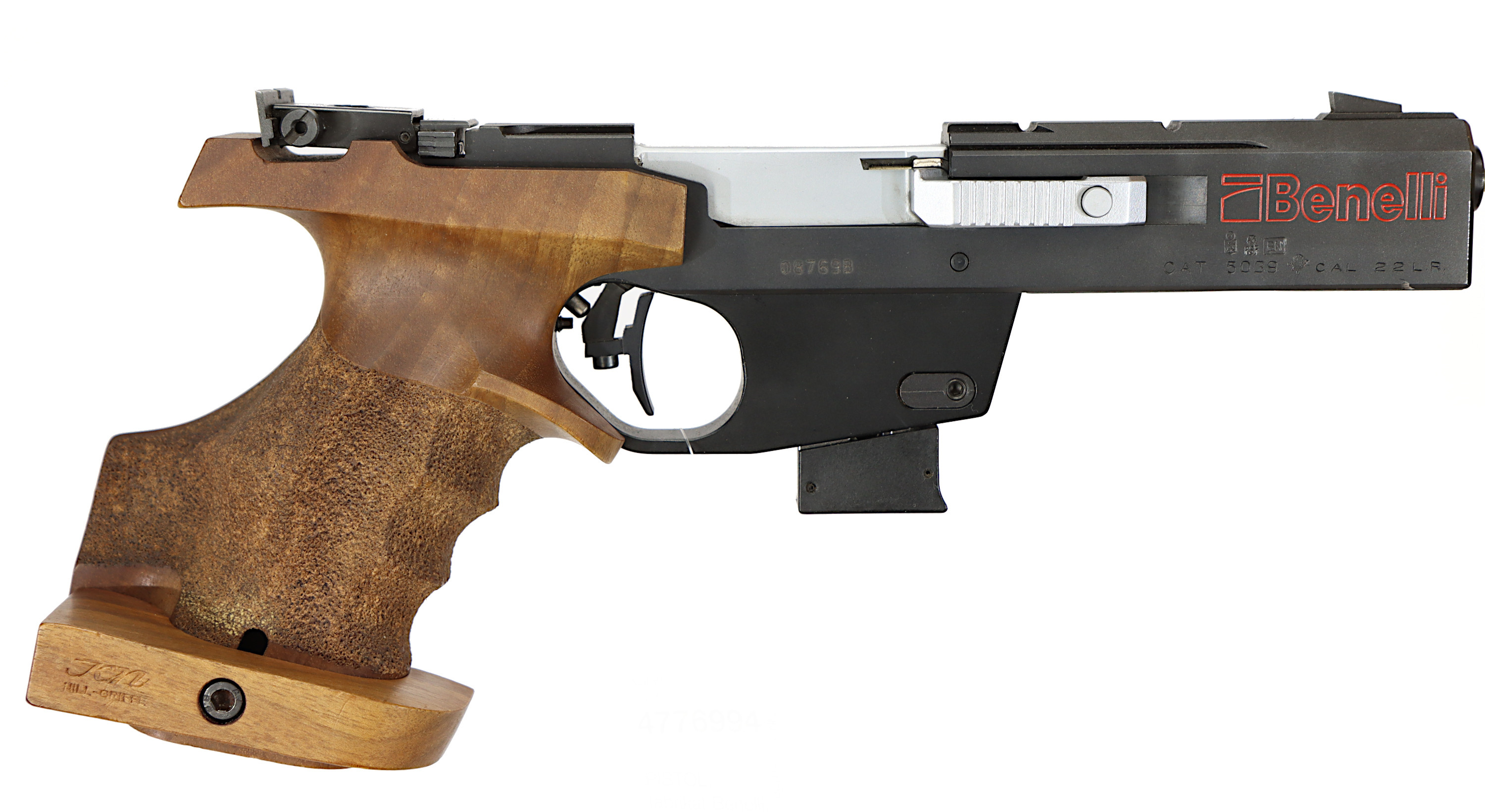 PISTOL, fabrikat Benelli, modell MP90S WC, kaliber .22lr, tillv.nr 08769B, se-nr SE2299348.