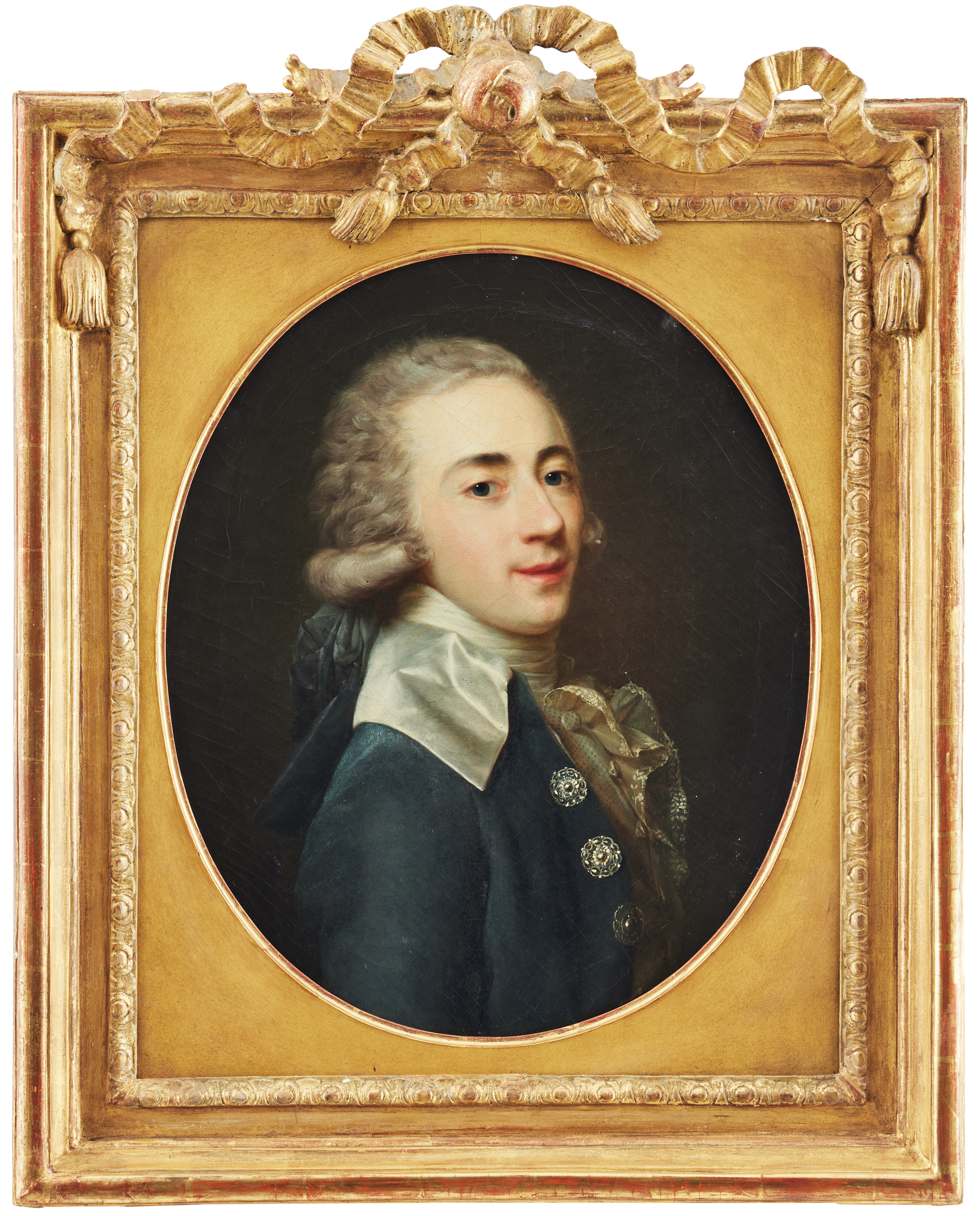 FRENCH SCHOOL, AROUND 1770. Portrait of a Gentleman.