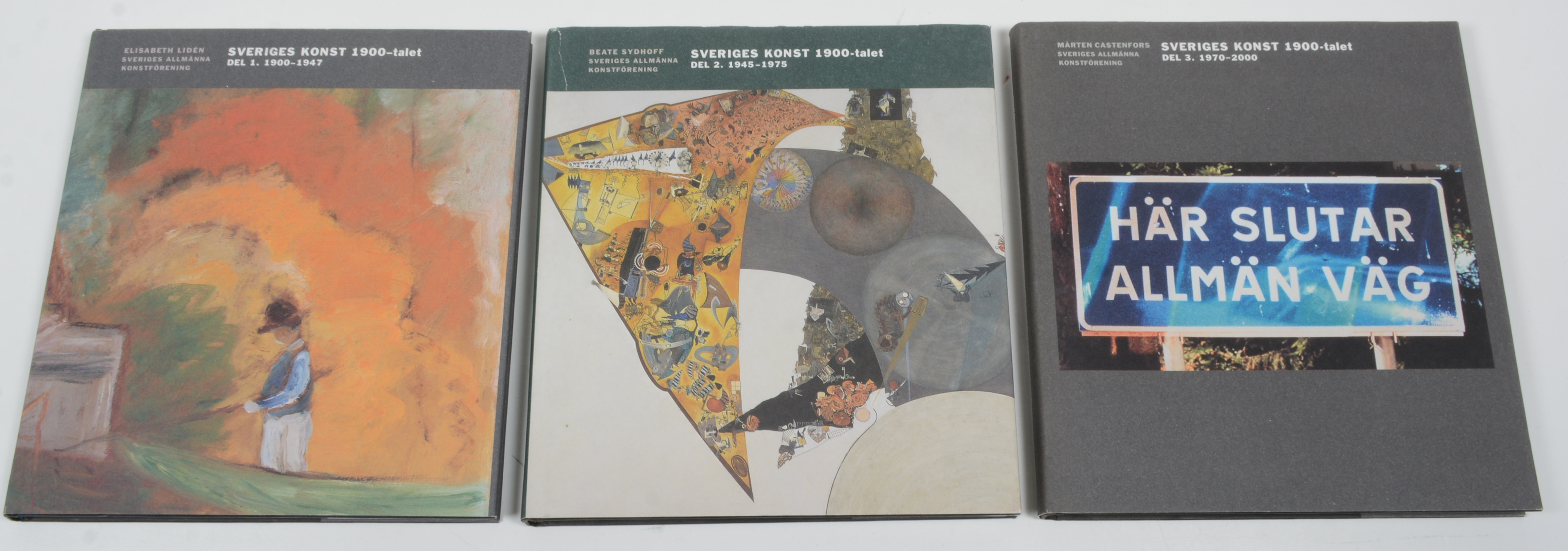 Sveriges konst 1900-talet. 1 - 3.
