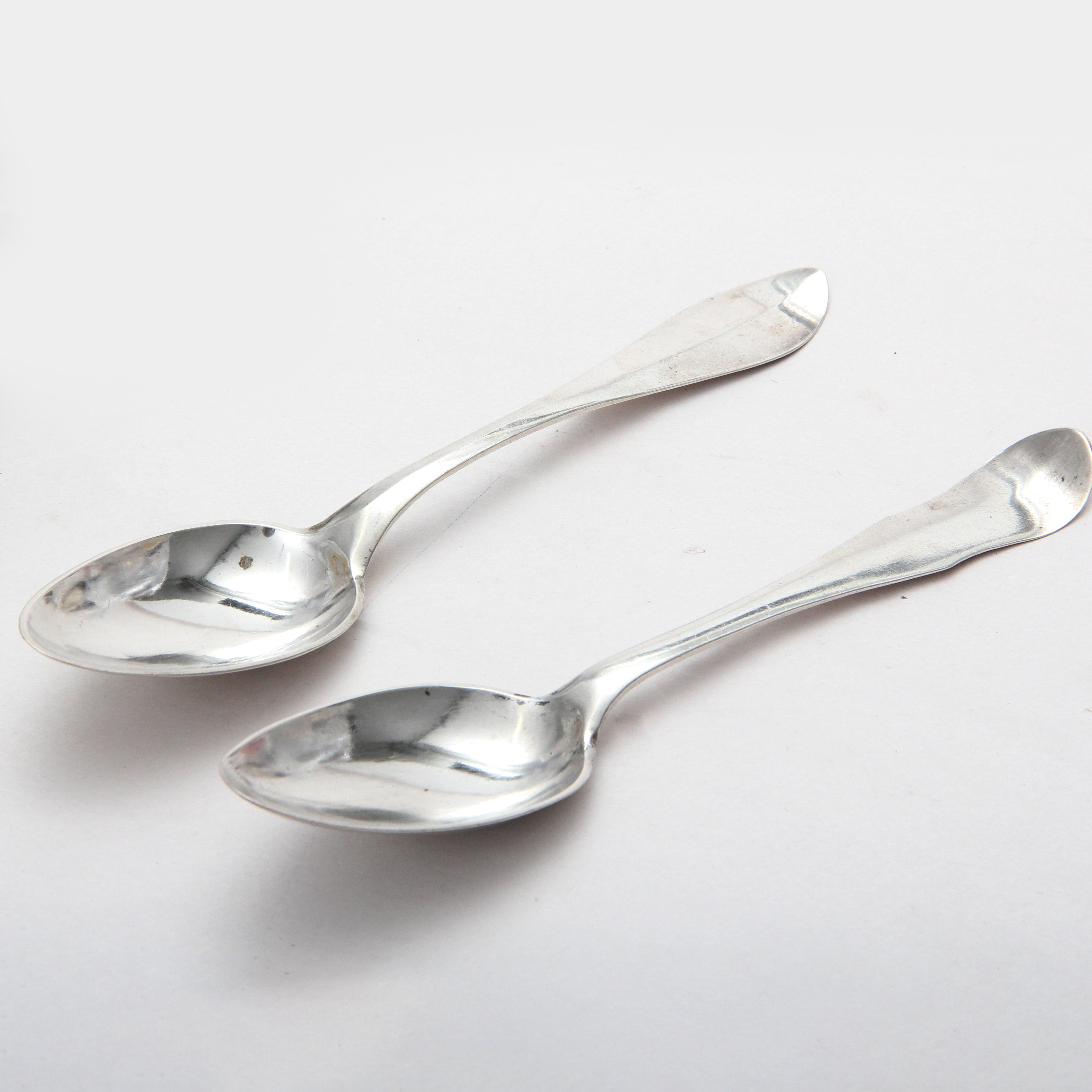 SKEDAR, 2 st, silver, Anders Engelfelt, Kalmar, 1808 och 1809.