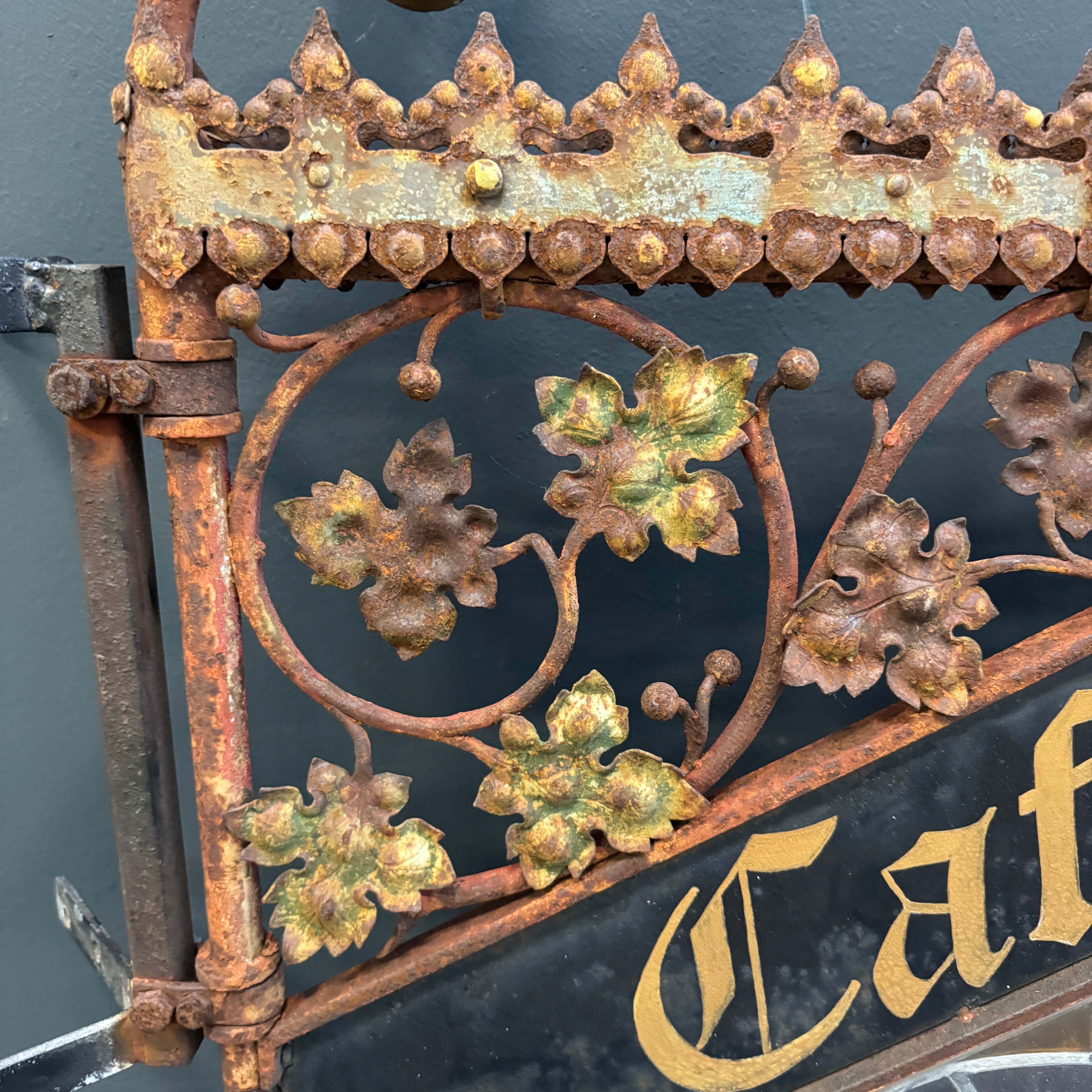 Images for 4781451. A FAÇADE SIGN, “Café”, around the turn of the ...