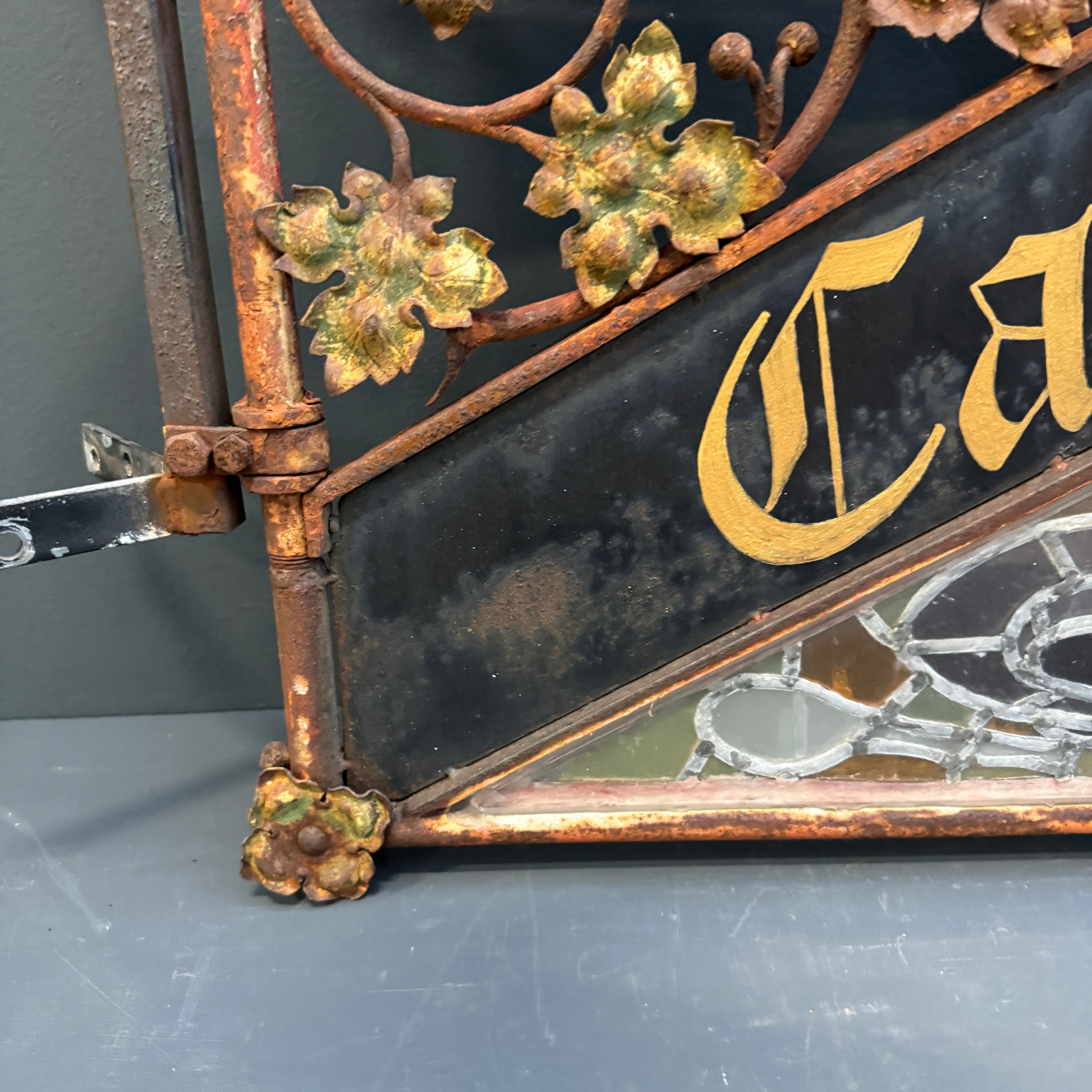 Images for 4781451. A FAÇADE SIGN, “Café”, around the turn of the ...