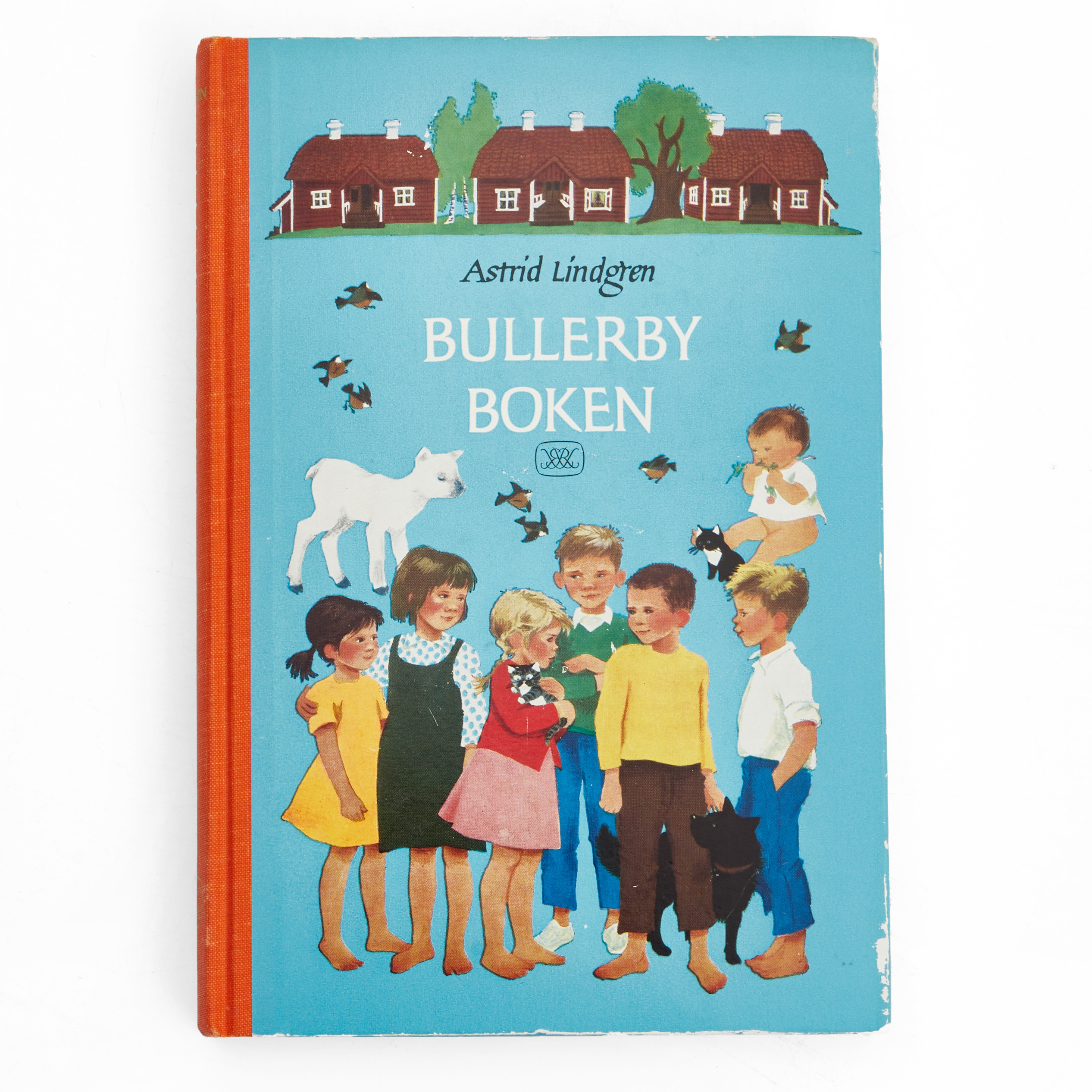 ASTRID LINDGREN, bok, 1968, BULLERBY BOKEN, signerat exemplar, dedikation, femte upplagan.