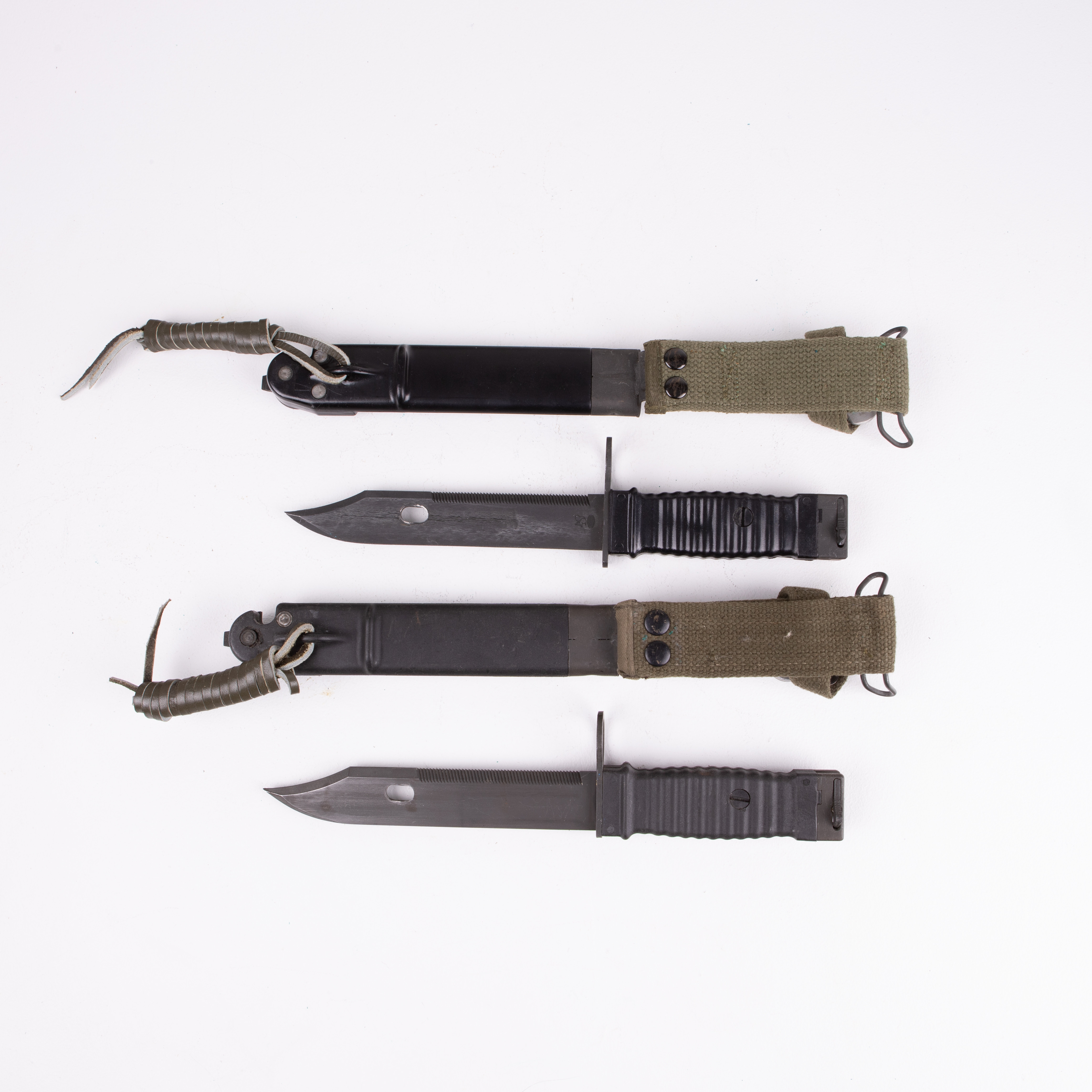 BAJONETTER, 2 st, KCB–77 M1, Tyskland, 1900-tal.