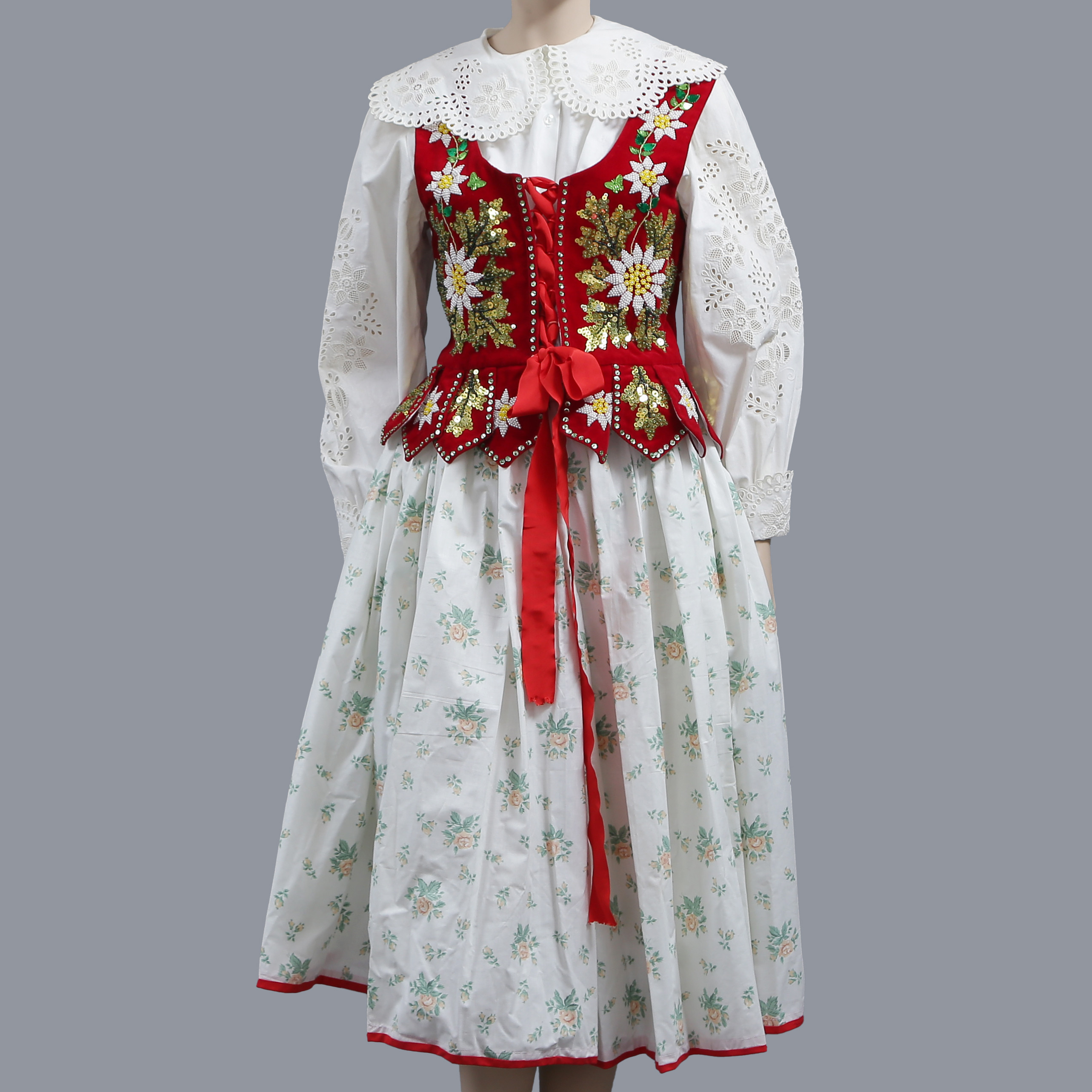 TRADITIONELL FOLKDRÄKT, PODHALE POLEN, 1900-TAL.