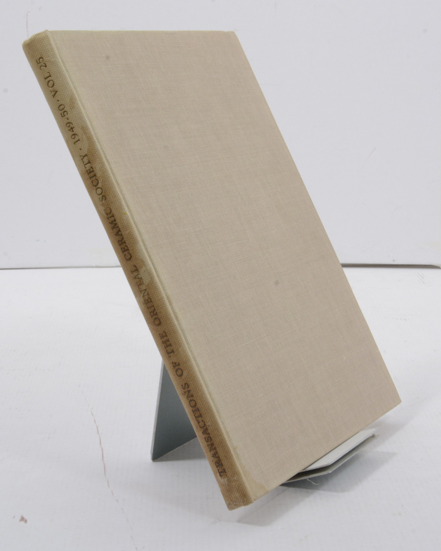 Transactions of the Oriental Ceramic Society: Volume 25, 1949-1950.