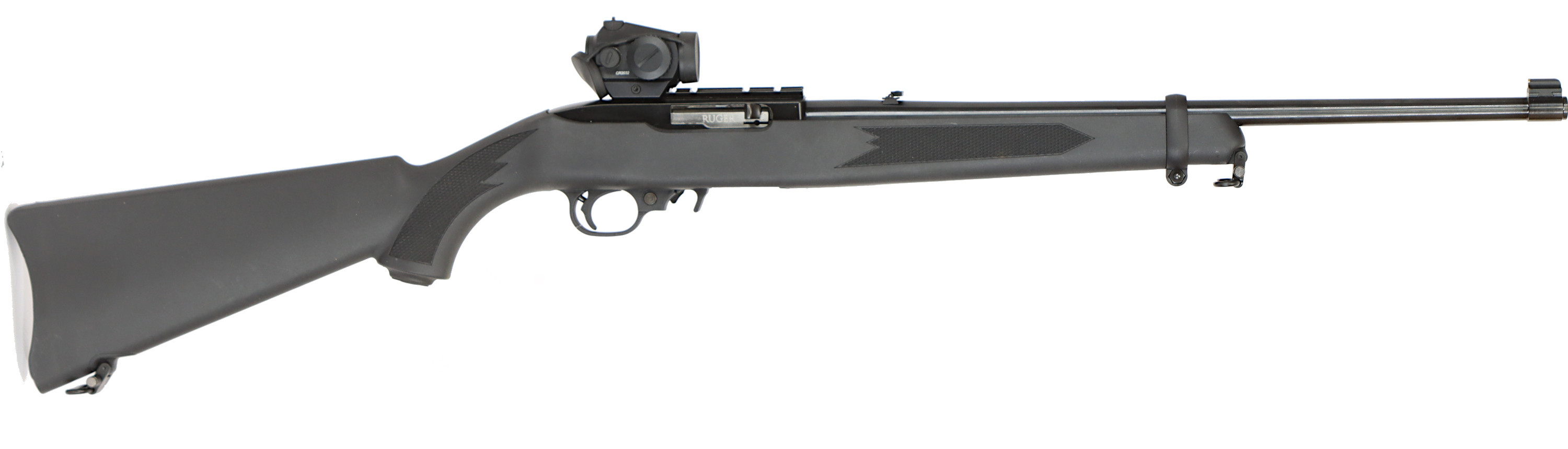 KULGEVÄR, fabrikat Ruger, modell 10/22, kaliber .22lr, tillv.nr 0019-38650, se-nr SE3443691.