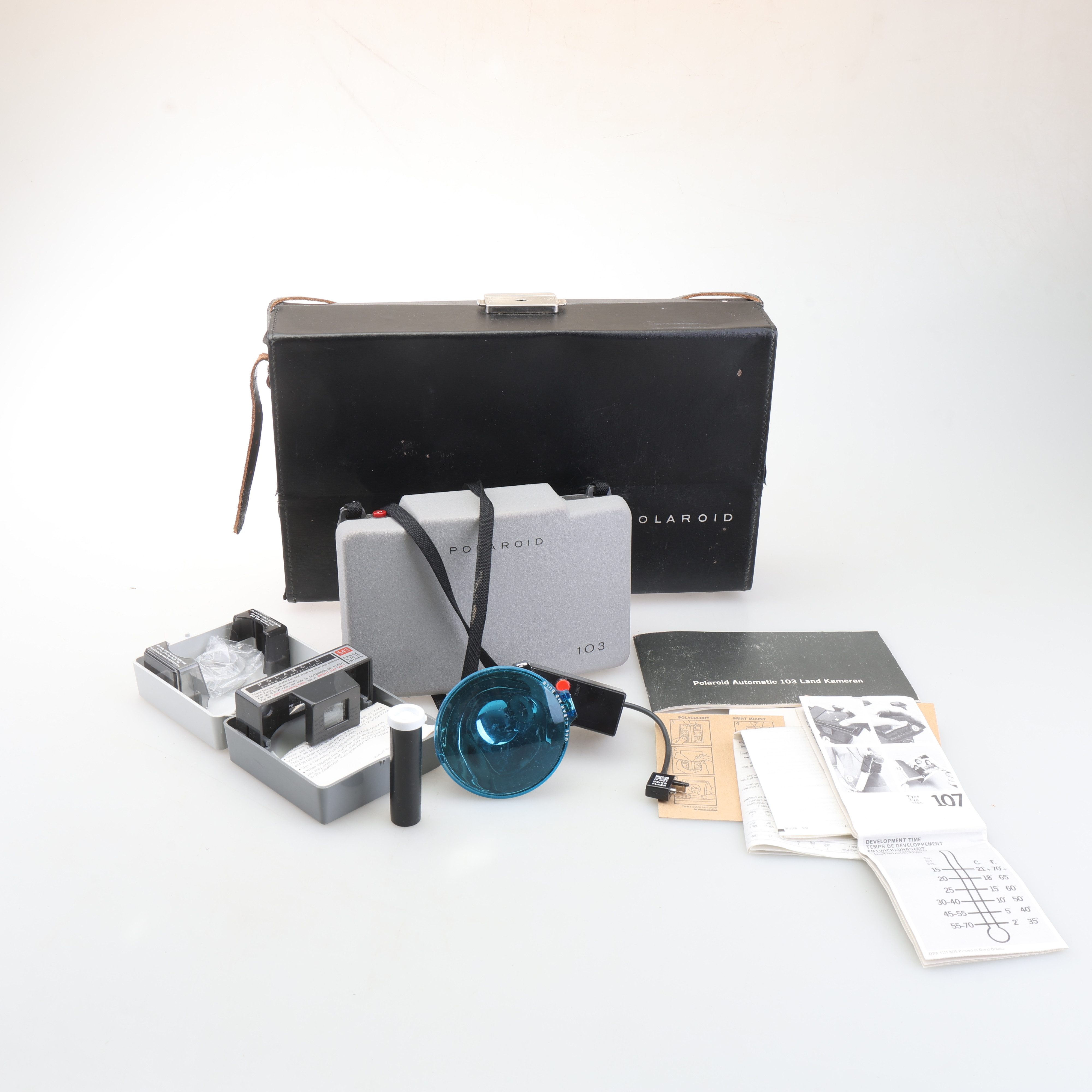 KAMERA, Polaroid Automatic 103 Land Camera. 1960-tal.