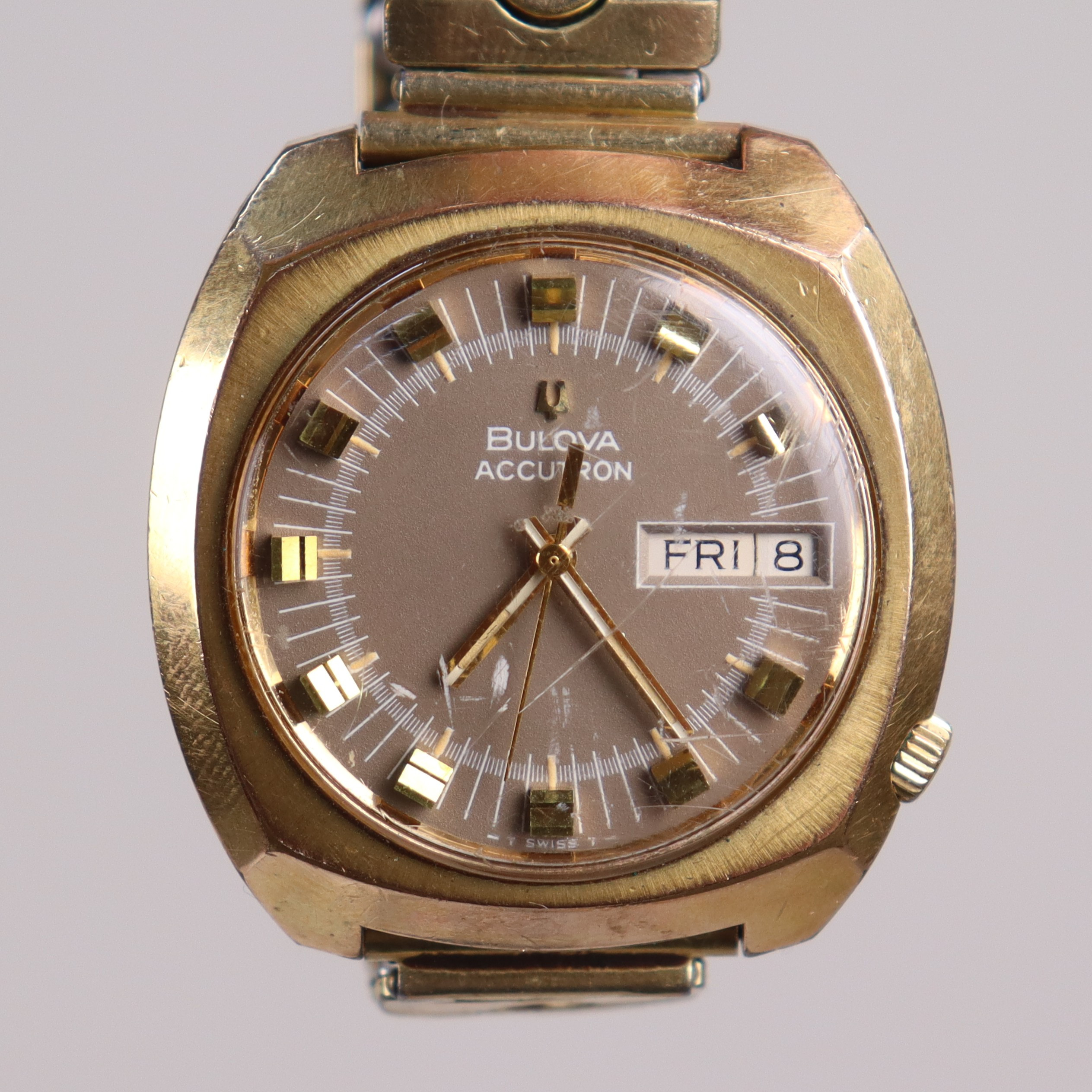 ARMBANDSUR, Bulova Accutron, 1970-tal.