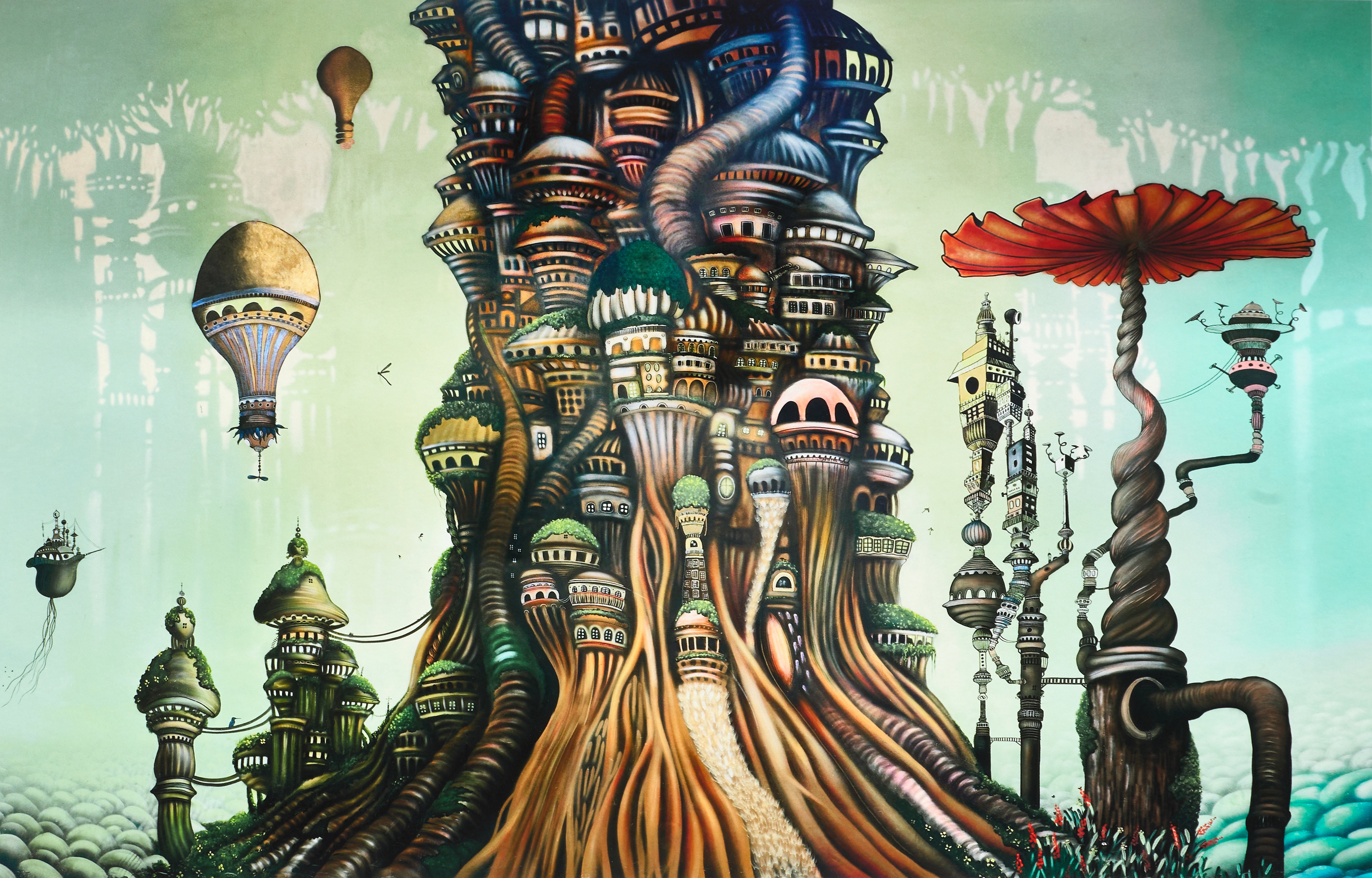 HENRIETTA KOZICA (född 1984). ”Babylon”, signerad och numrerad 9/150, giclée.