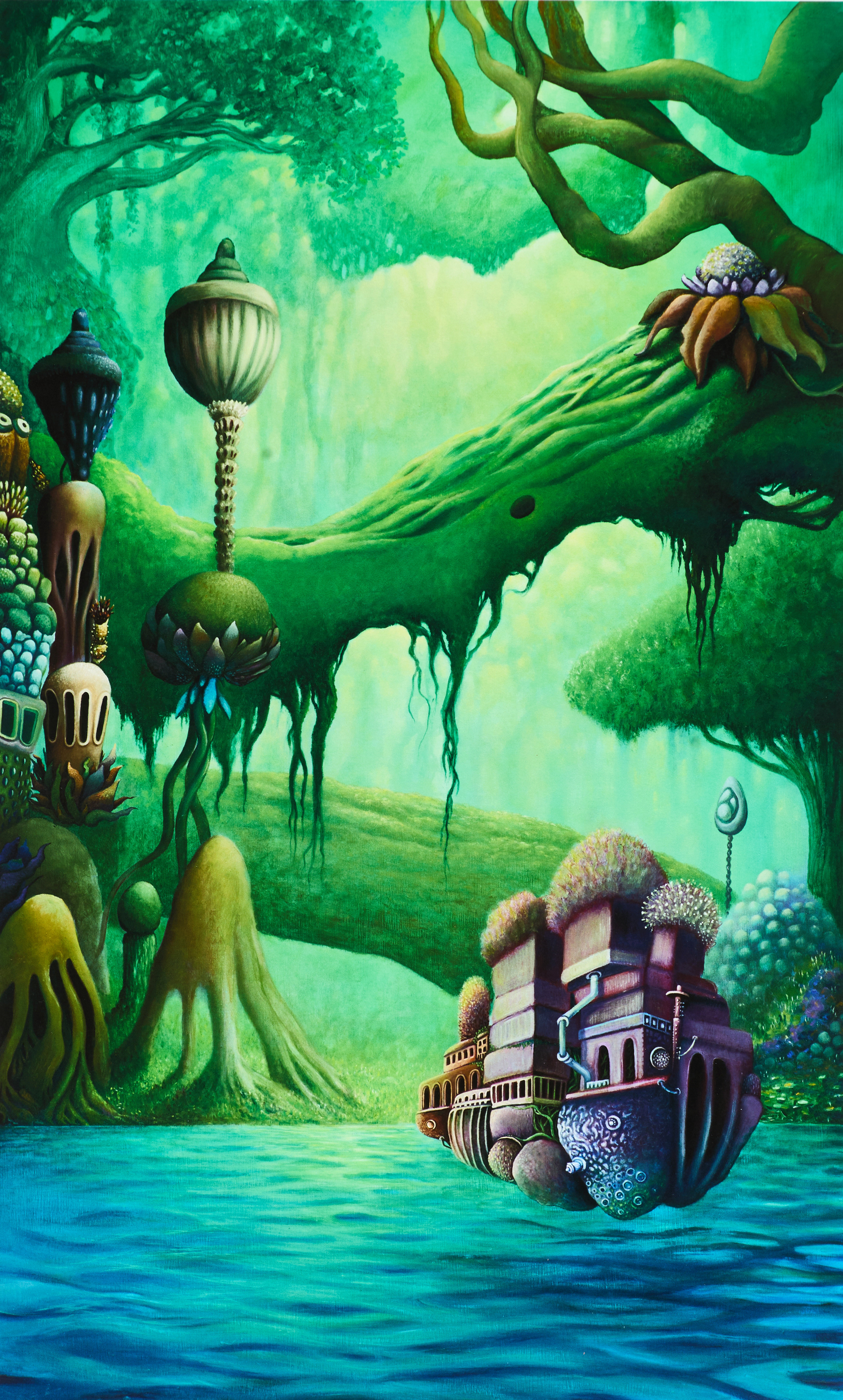 HENRIETTA KOZICA (född 1984). ”Portal”, signerad och numrerad 9/150, giclée.