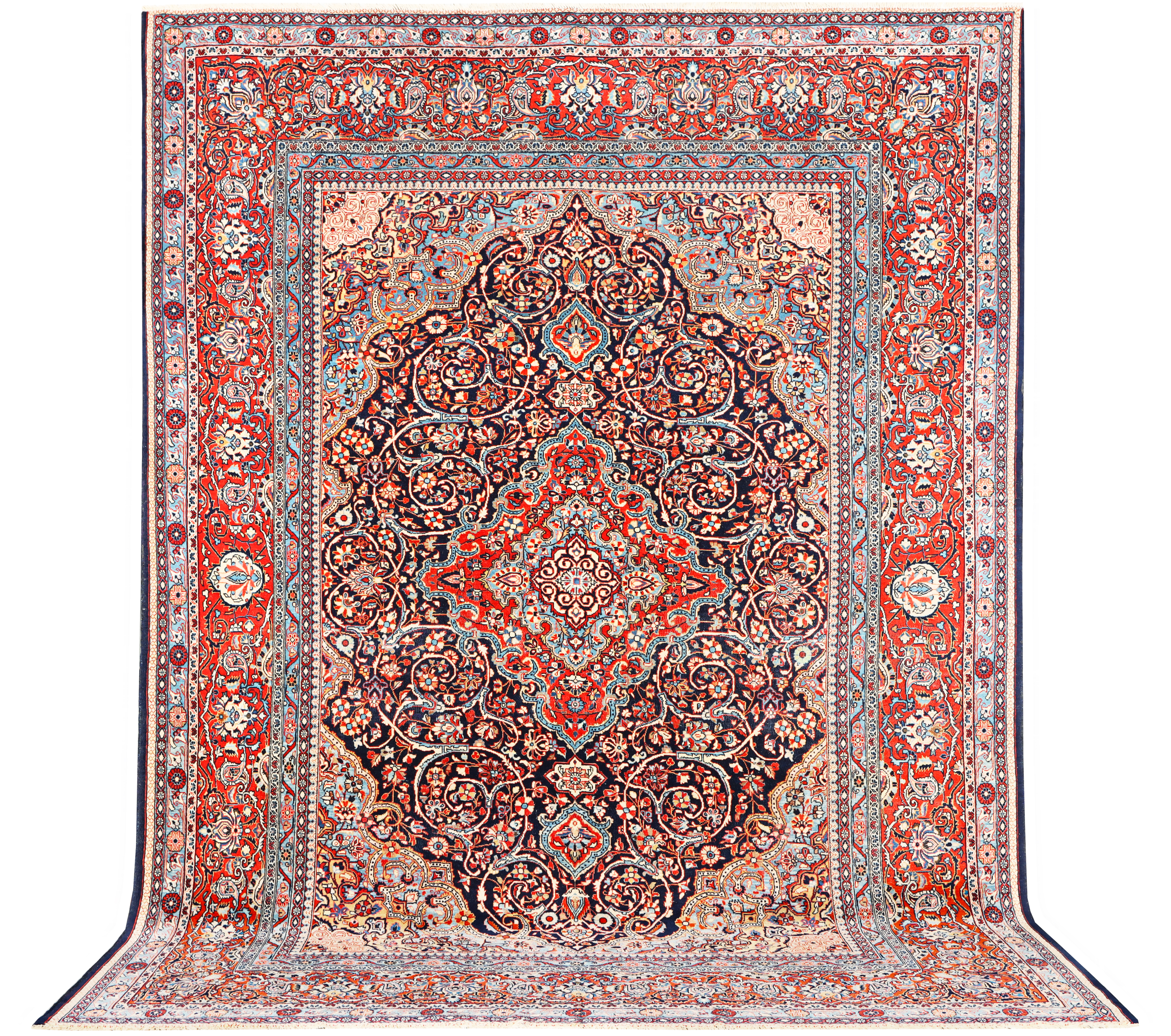 MATTA, antik, Keshan, 355X260 cm.