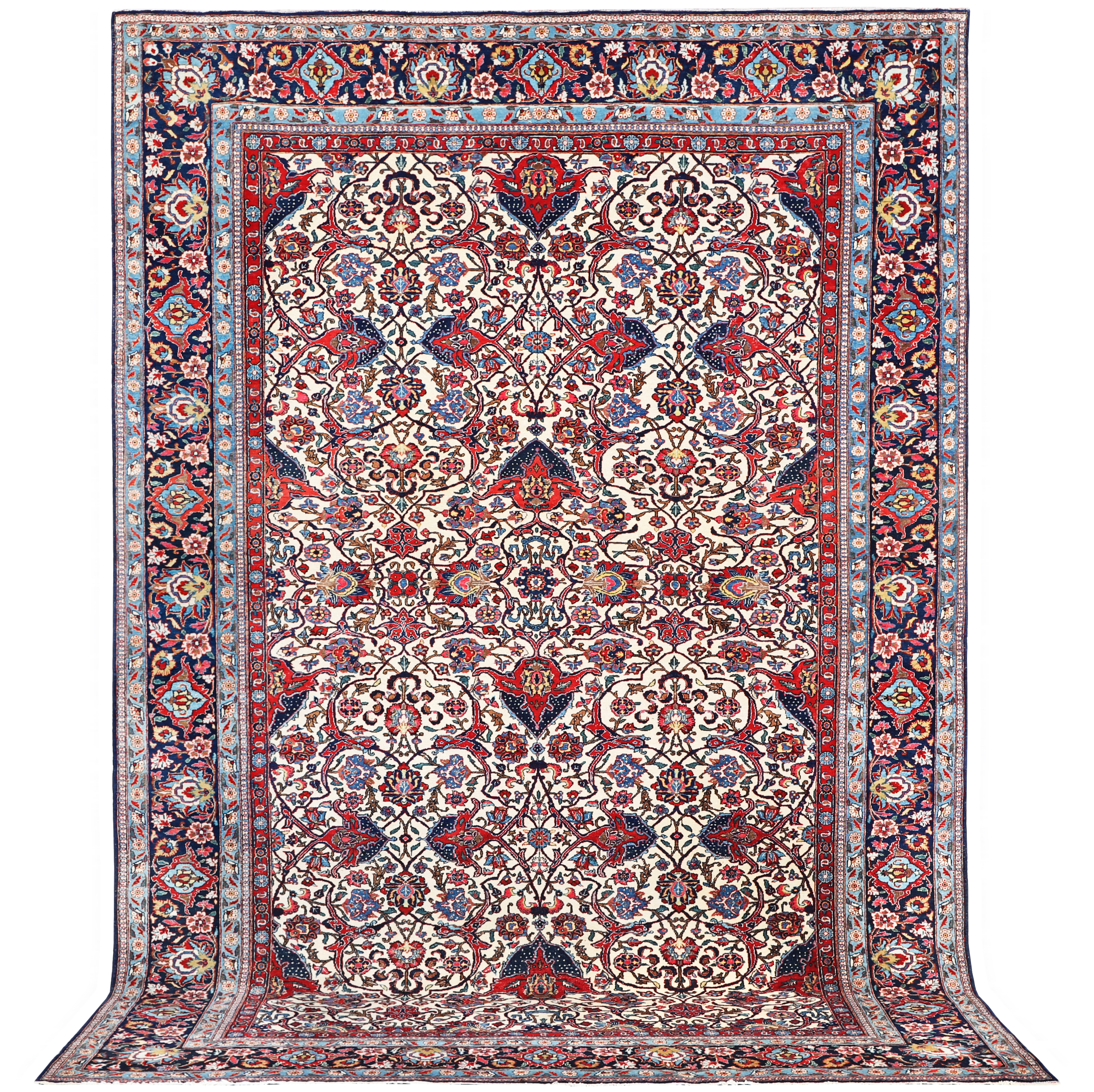 MATTA, antik, Isfahan Dabir, 319X212 cm.