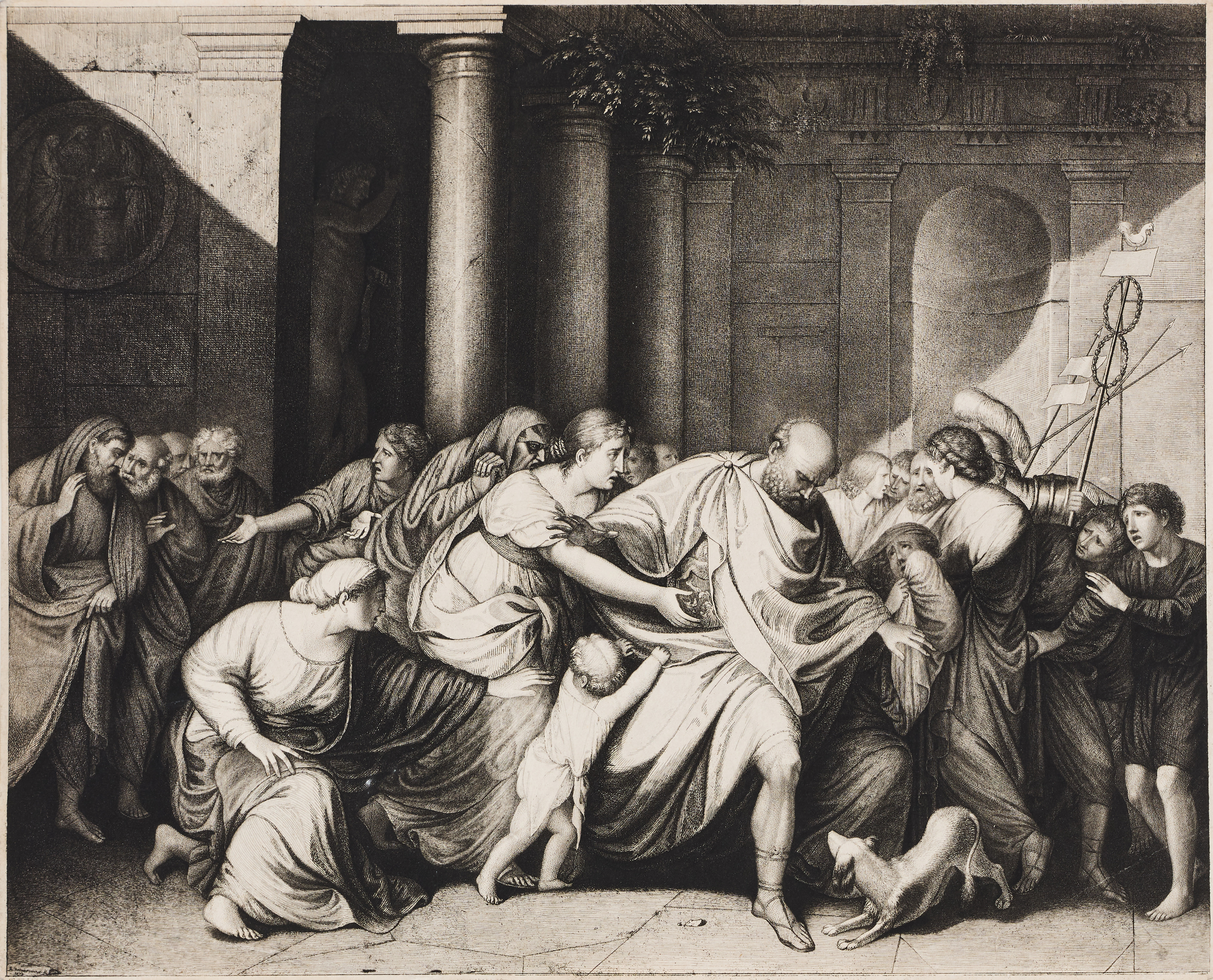 ANTOINE DE MARCENAY DE GHUY (FRANCE 1724-1811). "Regulus".