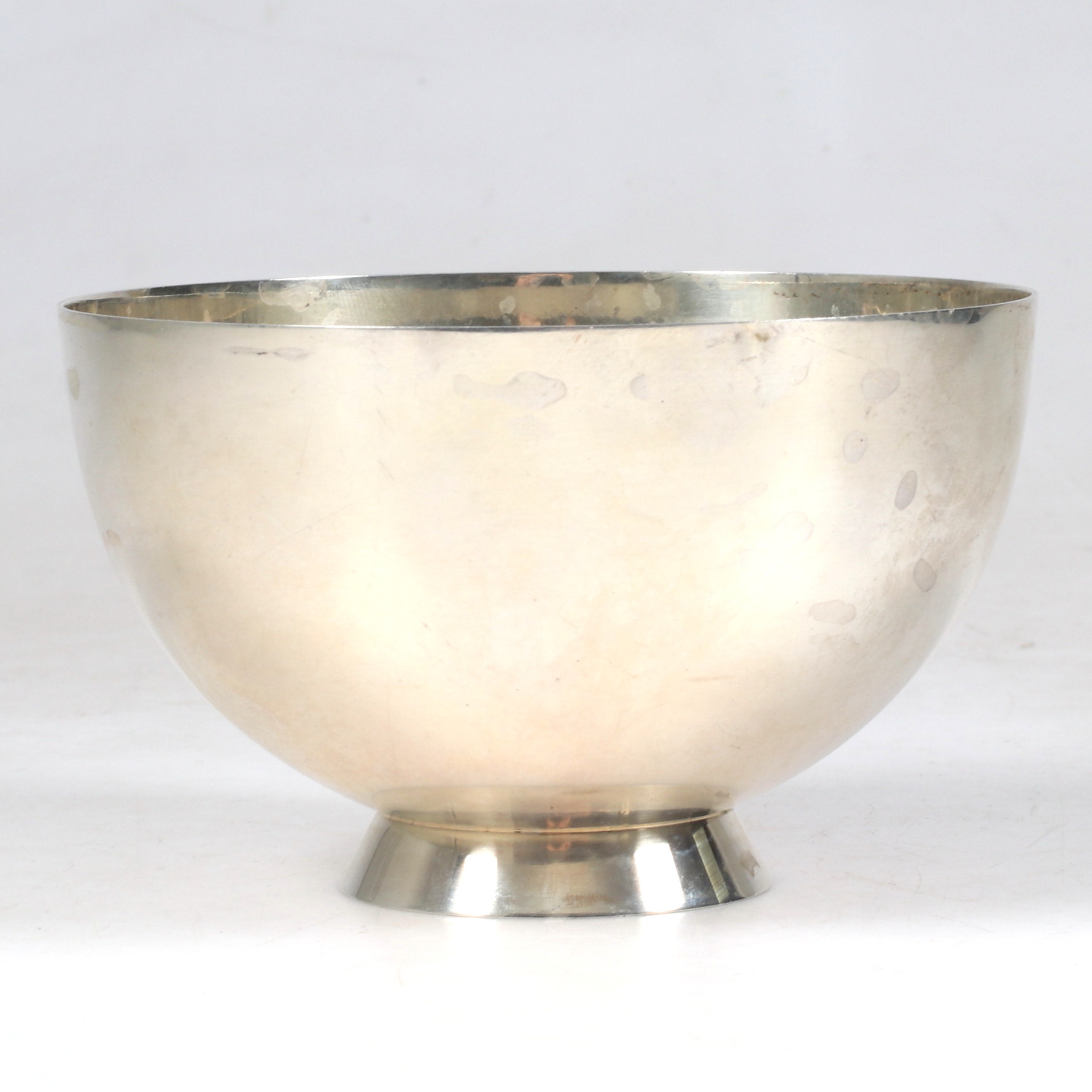 WIWEN NILSSON. Skål, sterlingsilver, Lund, 1945.