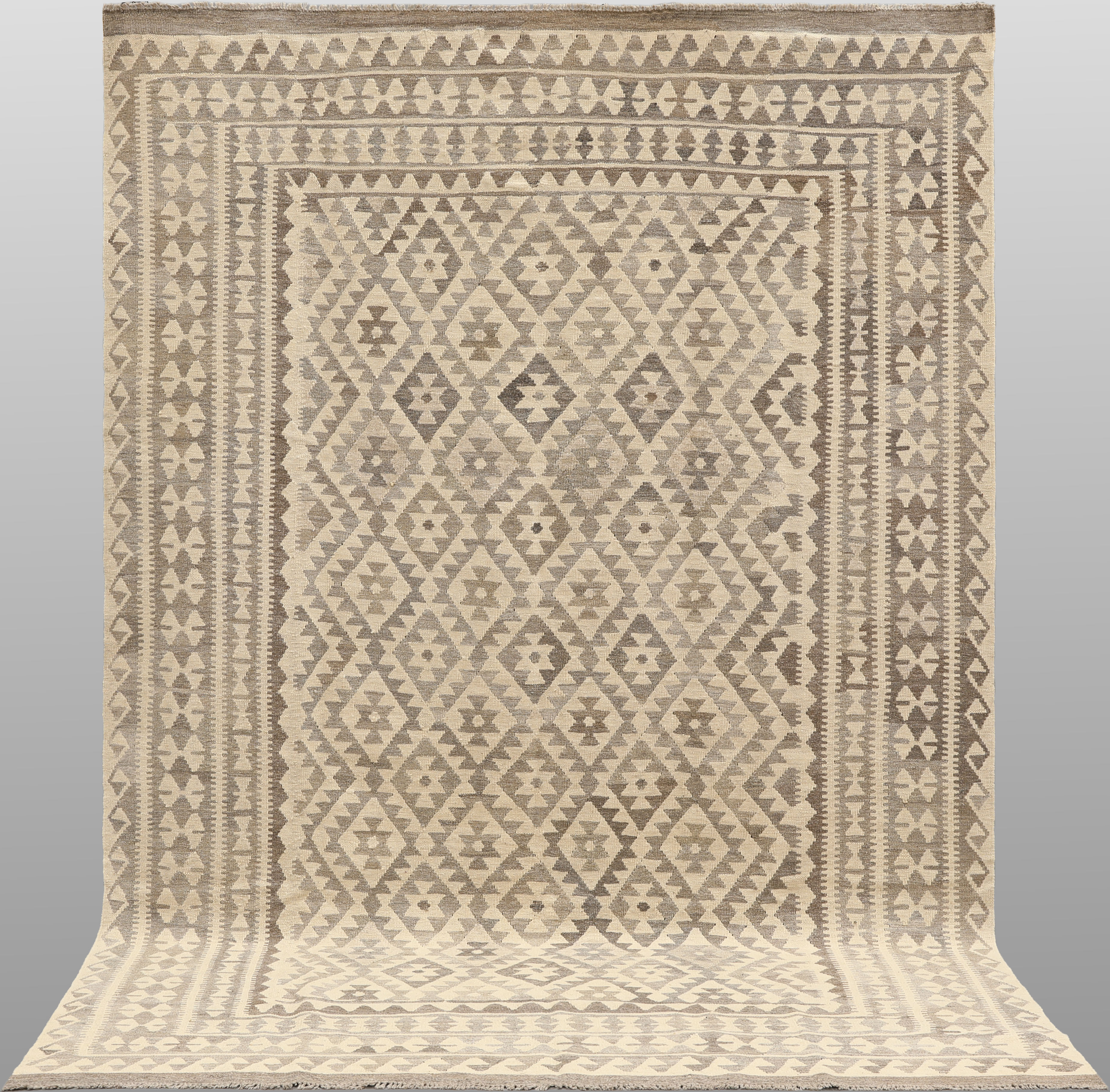 ORIENTMATTA. Kelim naturfärgad, 298 x 208 cm.