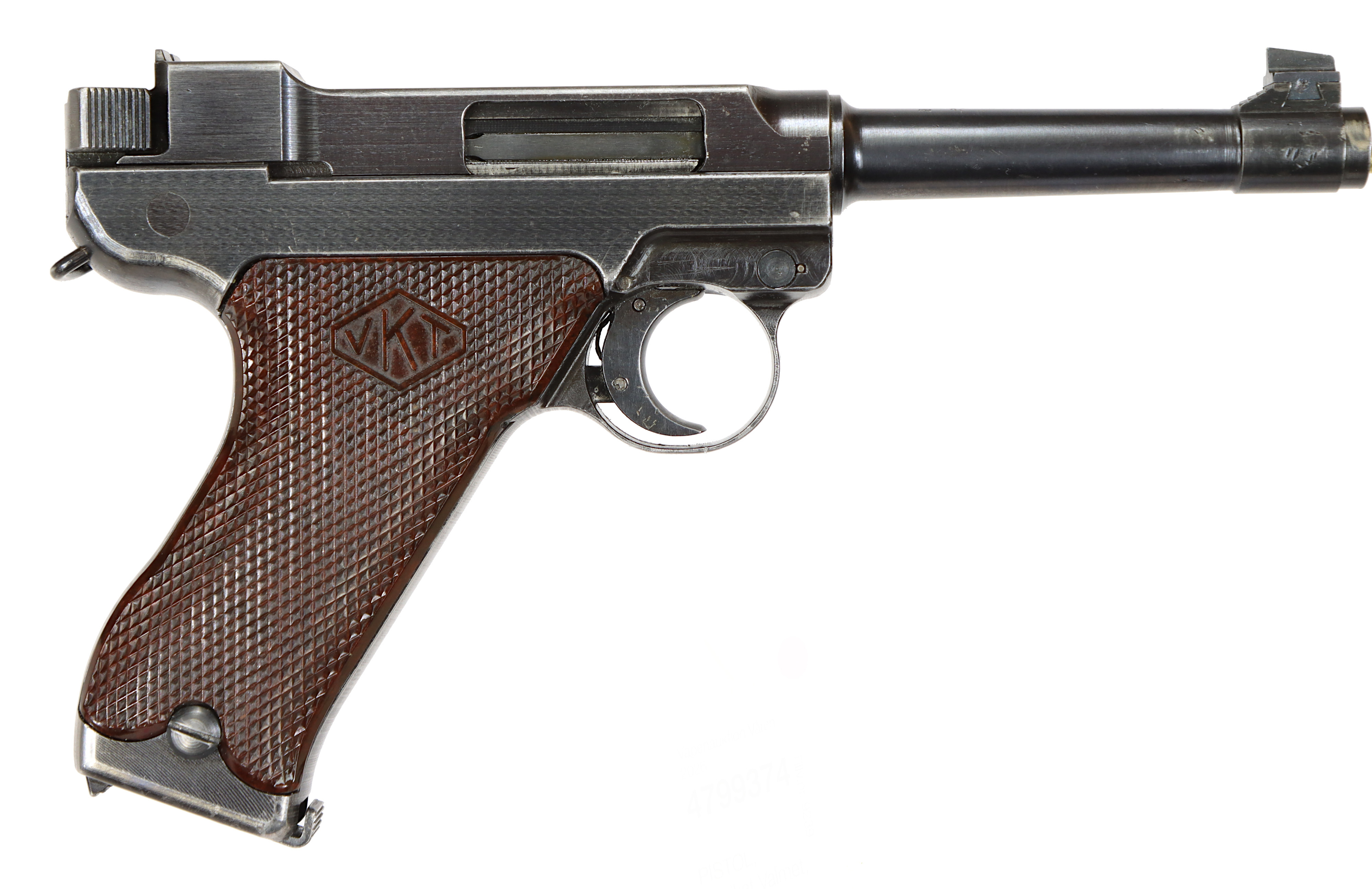 PISTOL, fabrikat Valmet, modell L35, kaliber 9x19, tillv.nr 9239.