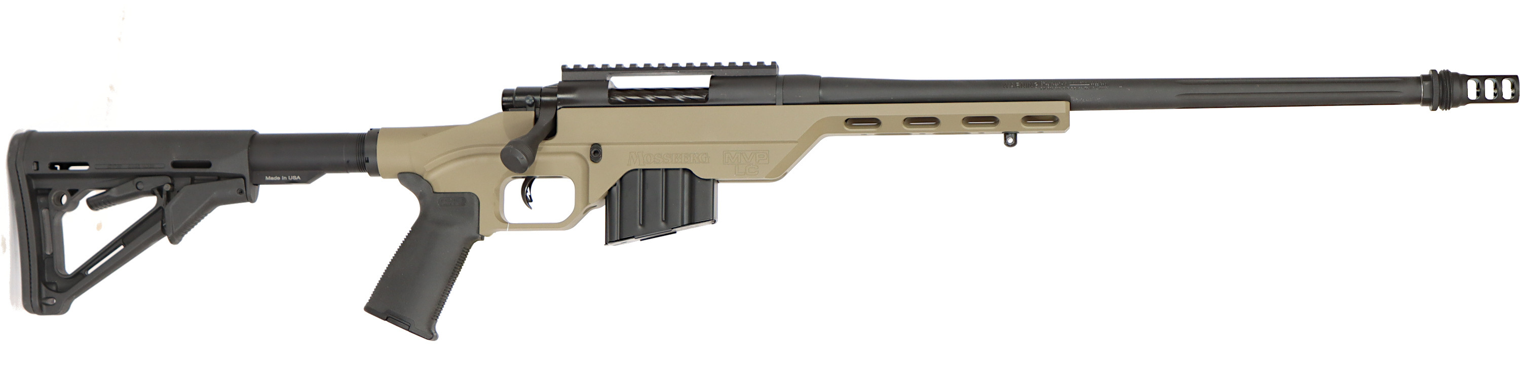 KULGEVÄR, fabrikat Mossberg, modell MVP-LC, kaliber .308W, tillv.nr MVP094992, se-nr SE2820567.