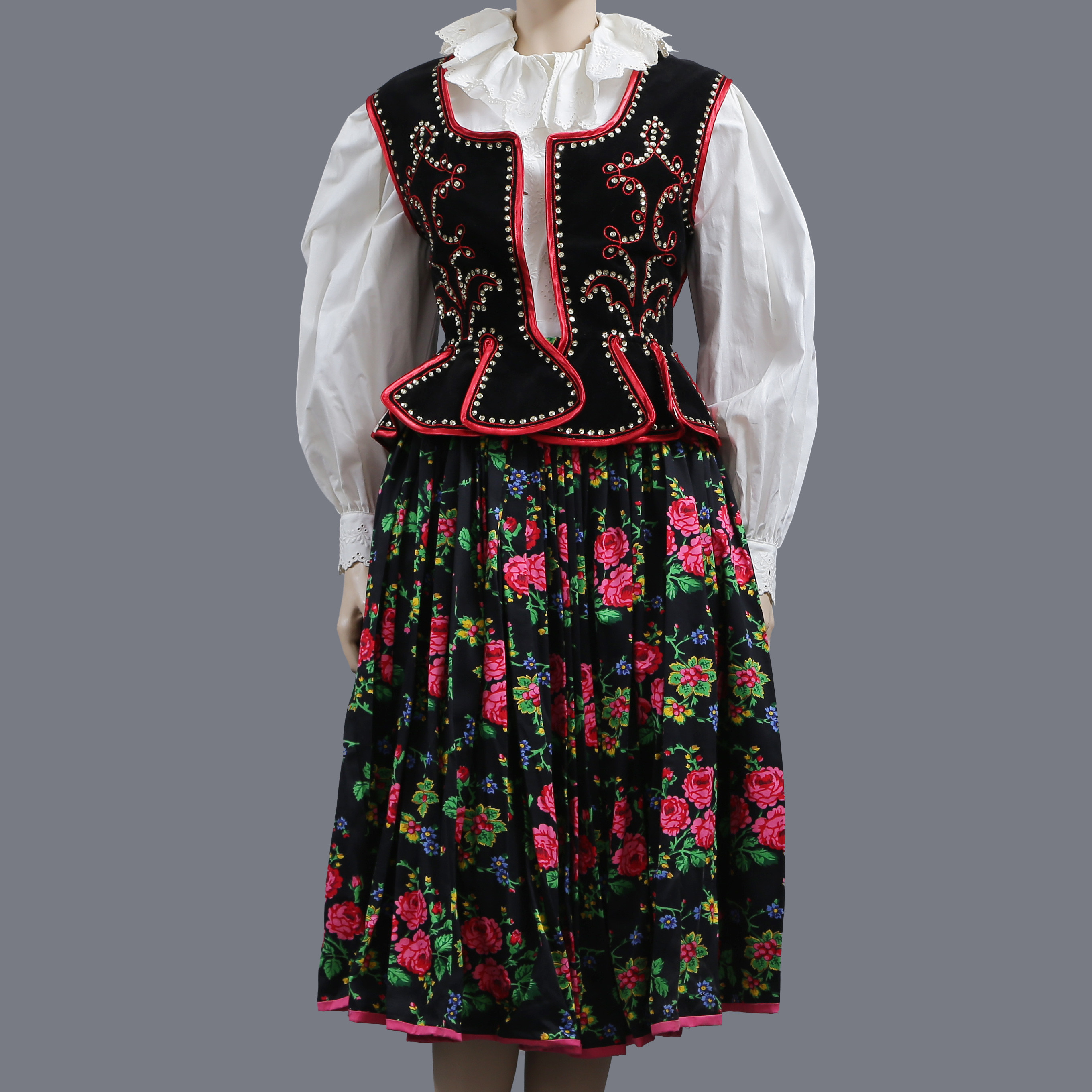 TRADITIONELL FOLKDRÄKT, KRAKOW POLEN, 1900-TAL.